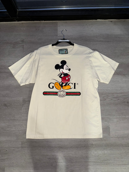 Gucci x Disney Oversize T-shirt ‘White’ Preowned, Comes With Box