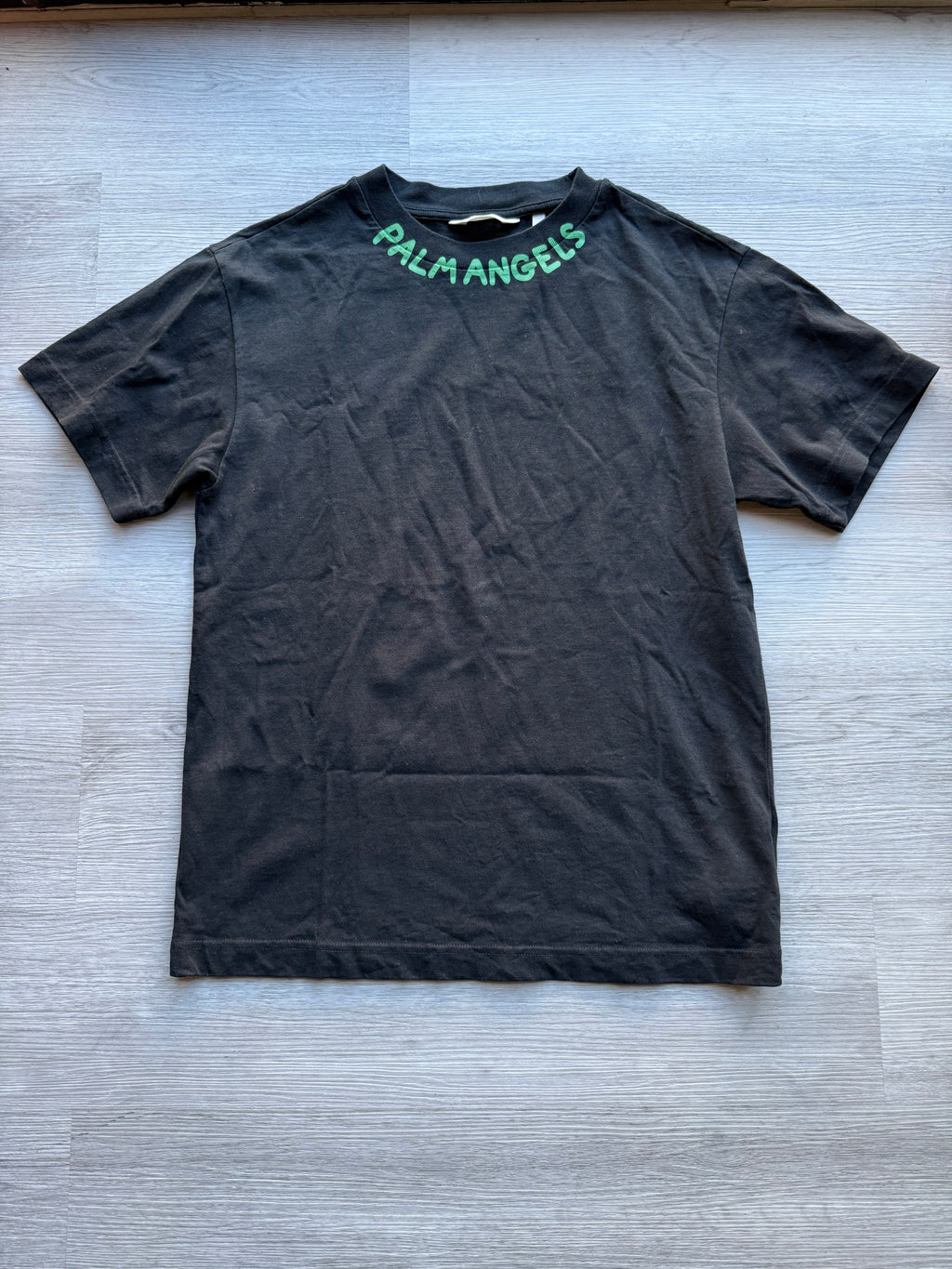 Kids Palm angels seasonal logo tee