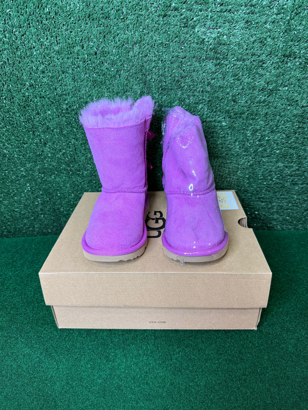 UGG Kid’s Bailey Bow II Suede Boots