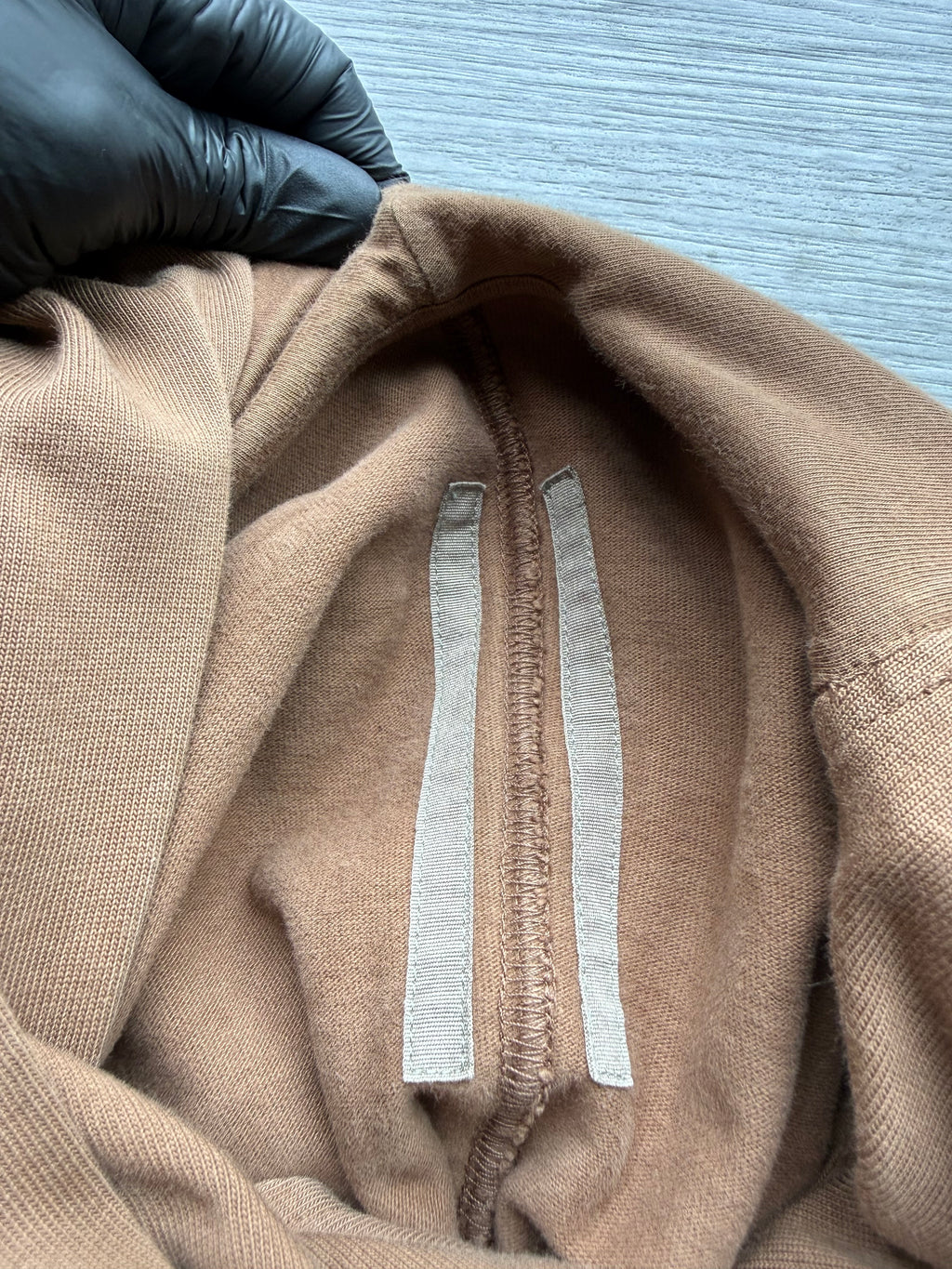 Rick OWENS DRKSHDW Mountain Hoodie ‘Brown’