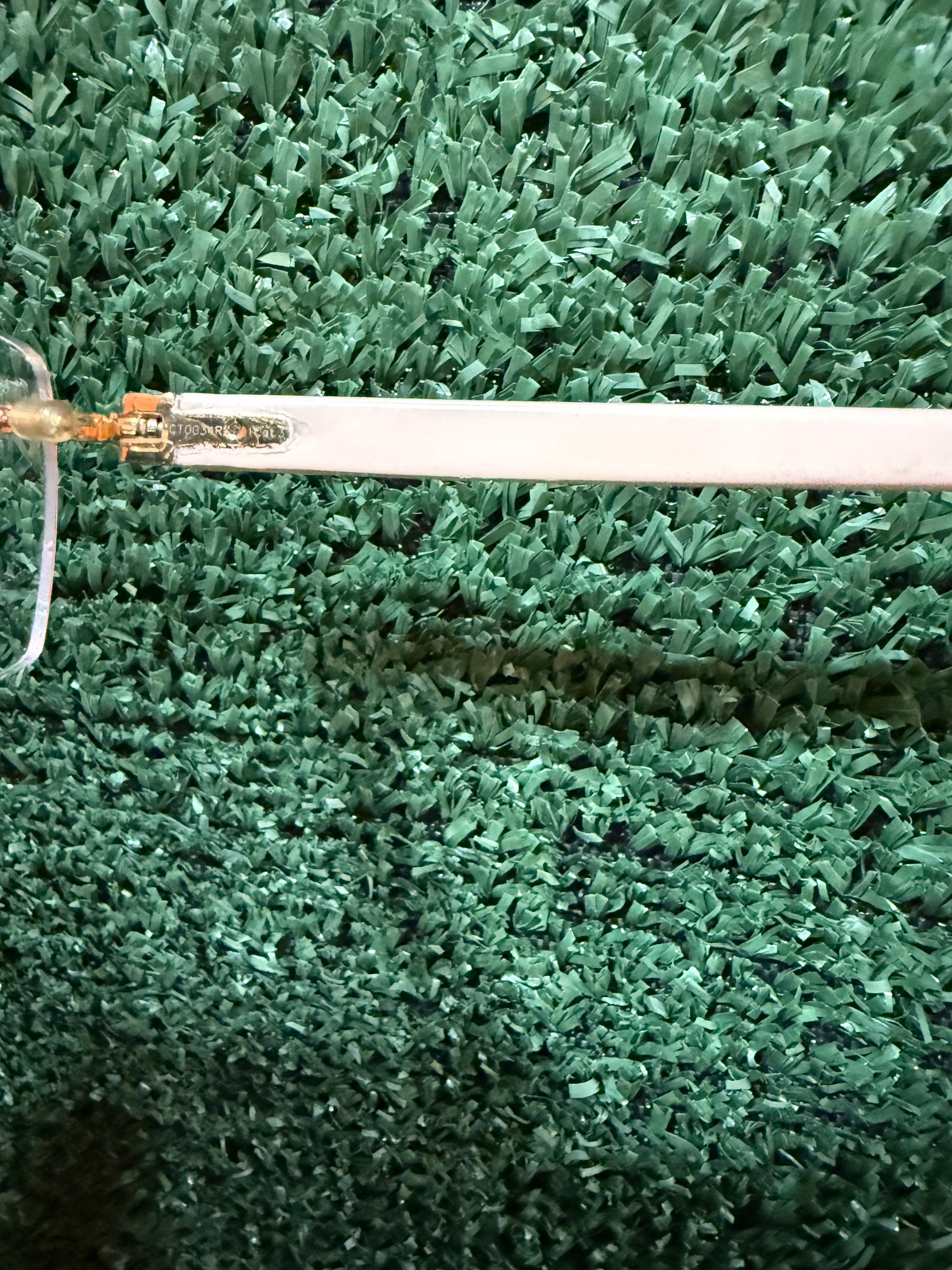 CARTIER REFURBISHED WHITE ACETATE WITH STOCK LENSES