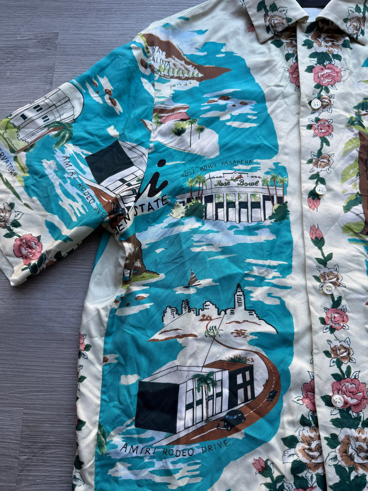 Amiri Hawaiian bowling shirt ‘multicolor’