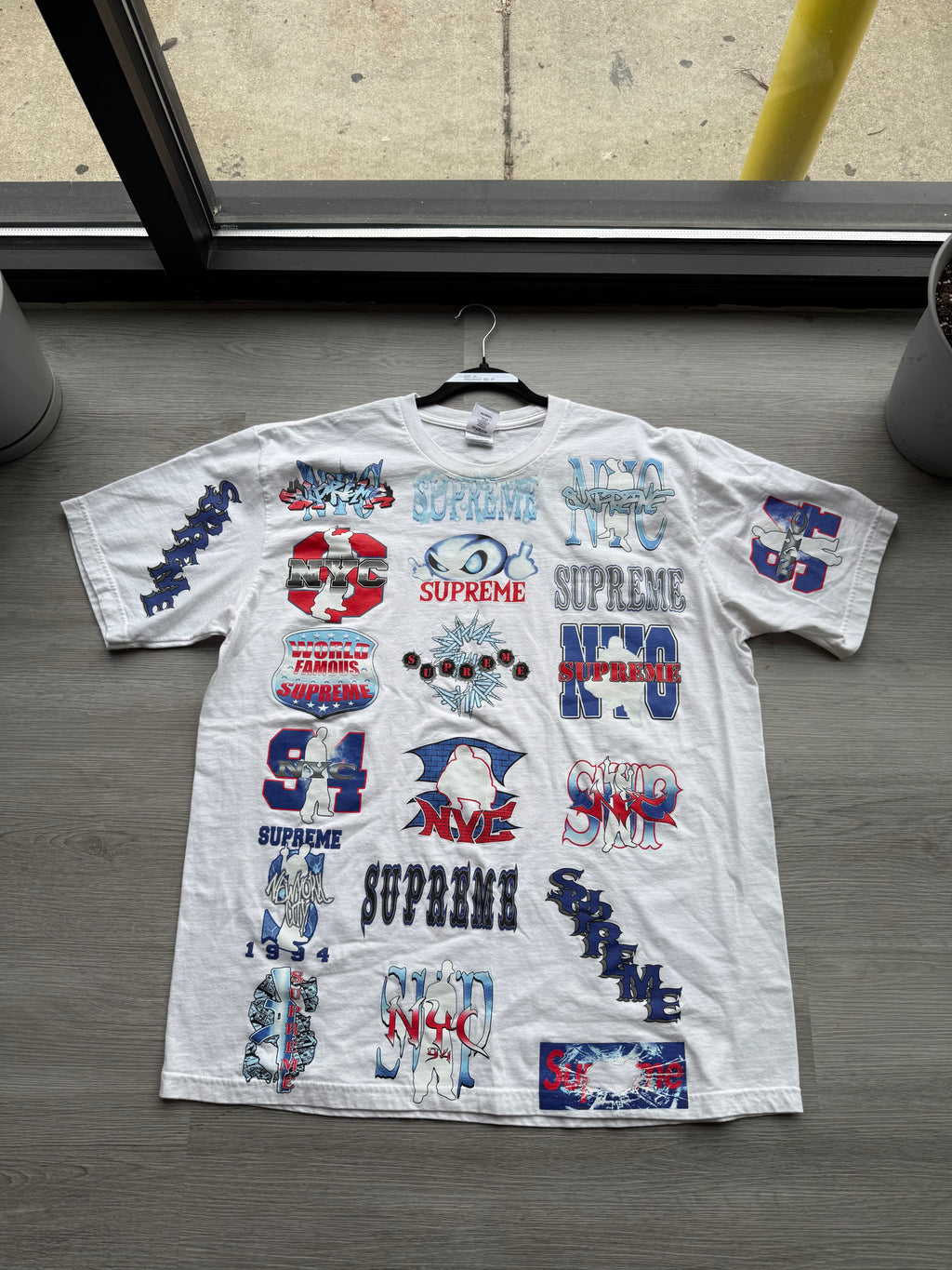 Supreme Flash Tee White