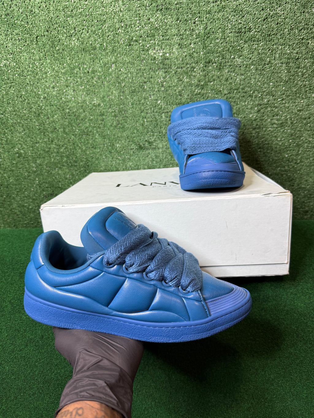 LANVIN CURB XL SNEAKER ‘BLEU’