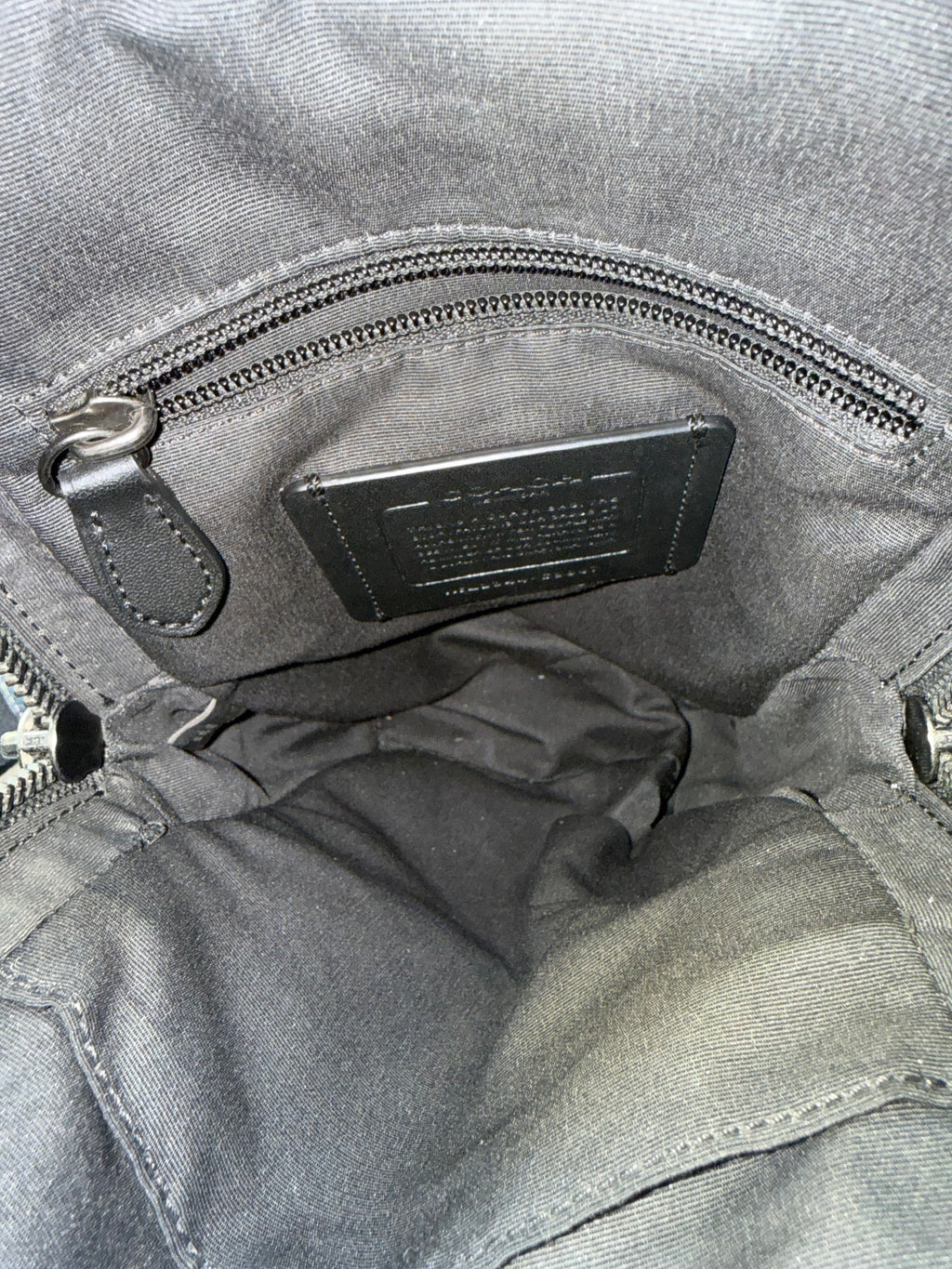 Coach Sullivan pack in signature canvas