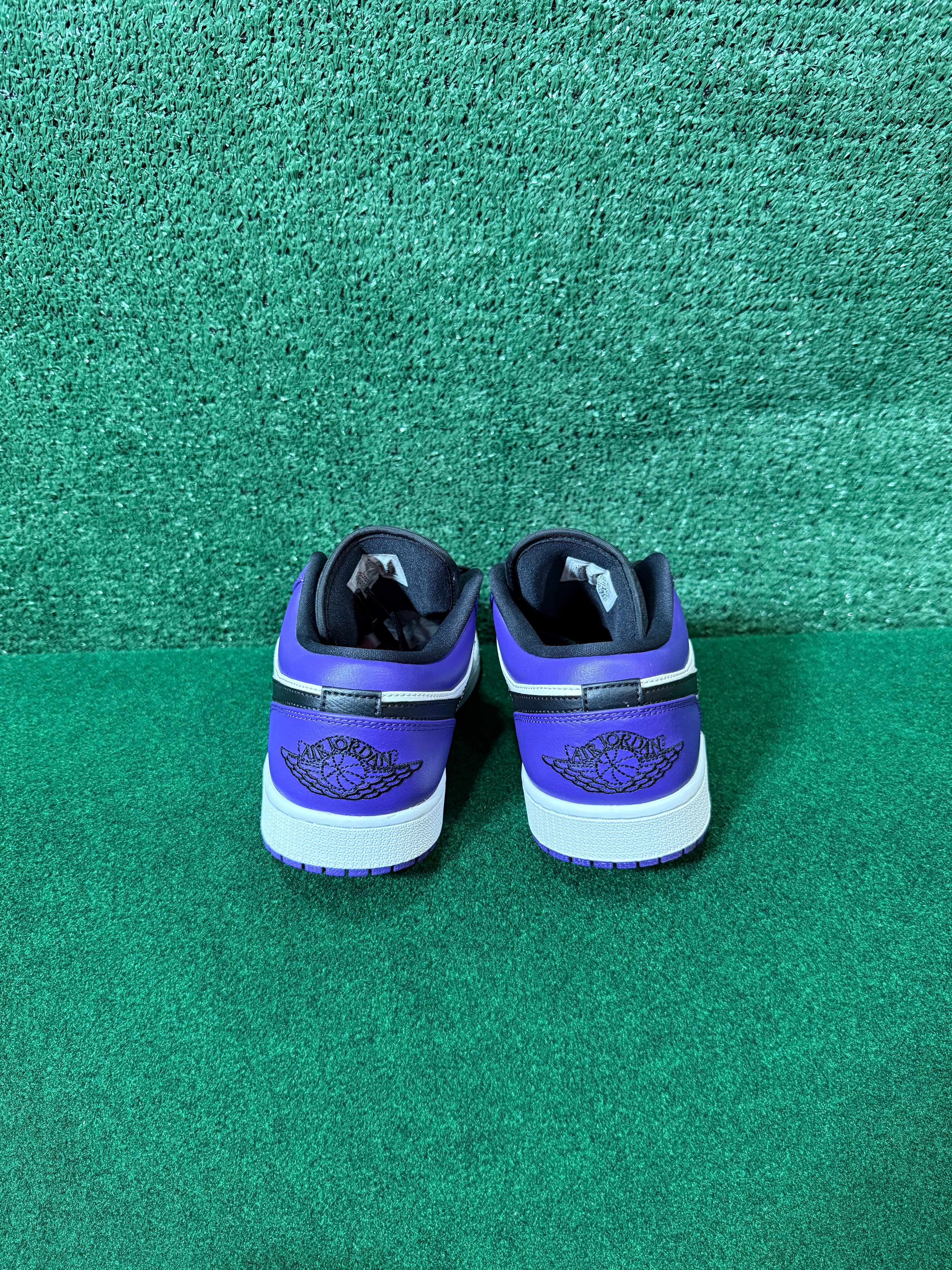 JORDAN 1 LOW ‘COURT PURPLE WHITE’