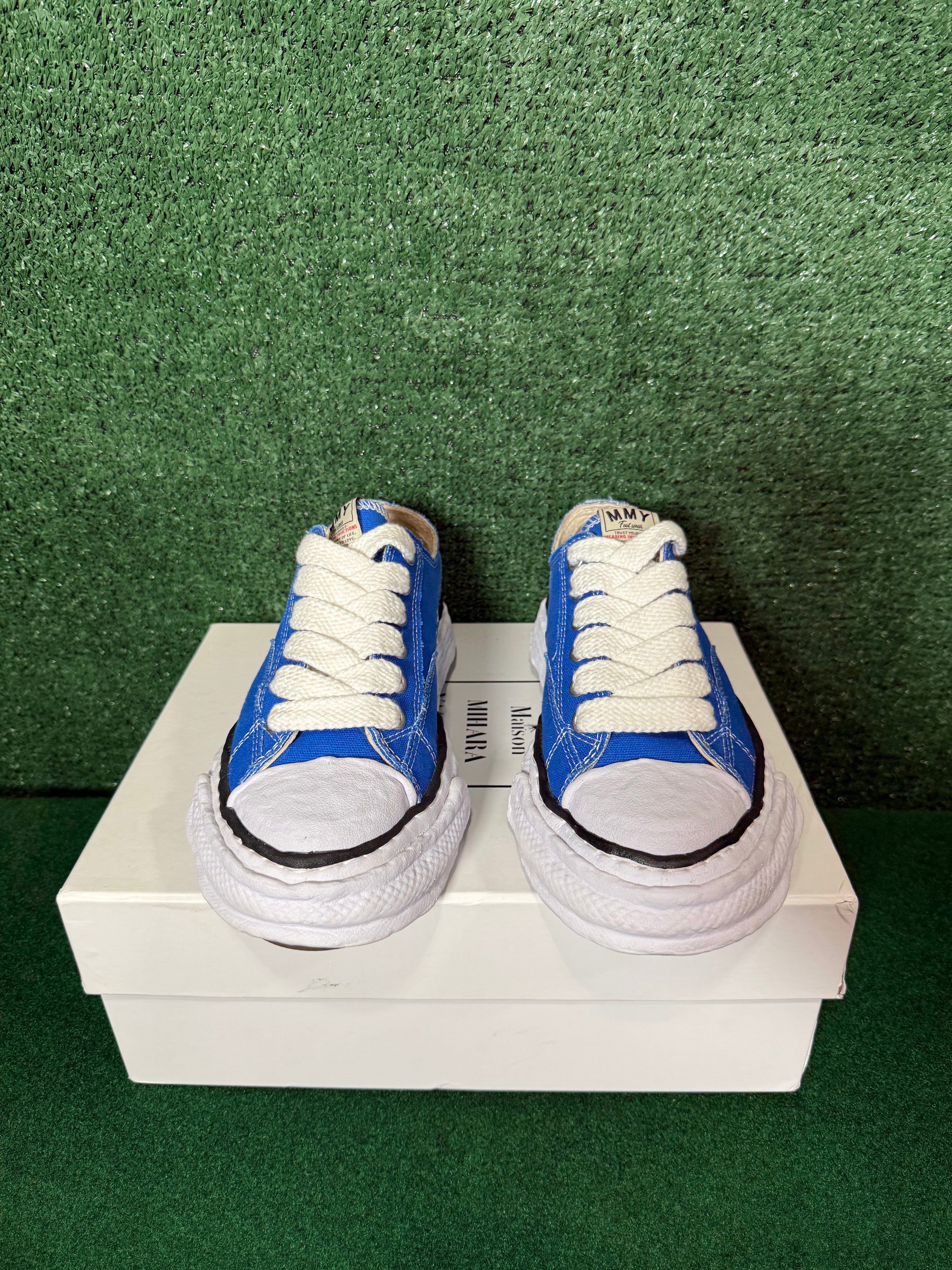 Maison Mihara Yasuhiro Peterson OG SOLE Canvas Low CL Blue