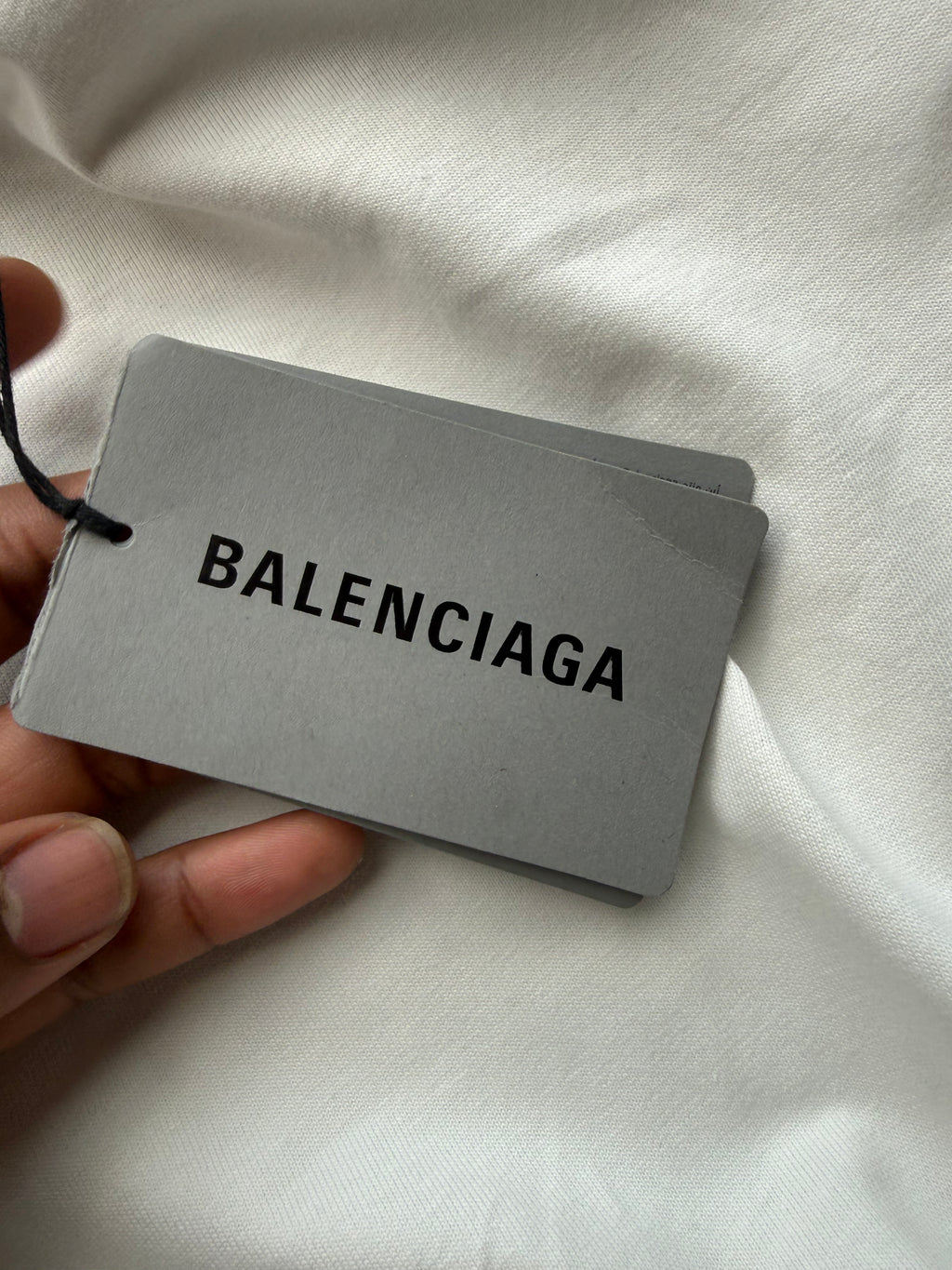 Balenciaga bb icon back strass oversized t-shirt￼