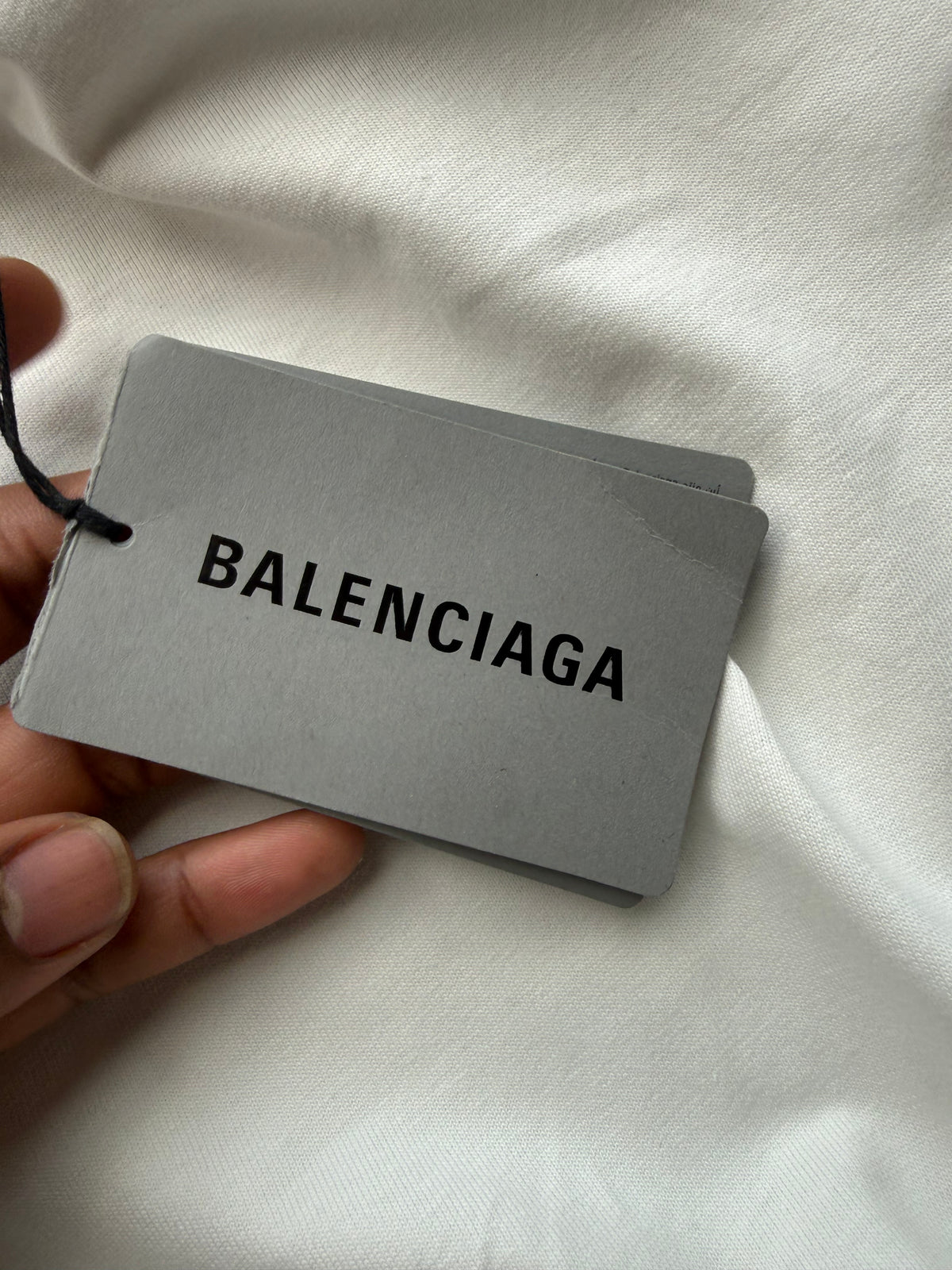 Balenciaga bb icon back strass oversized t-shirt￼