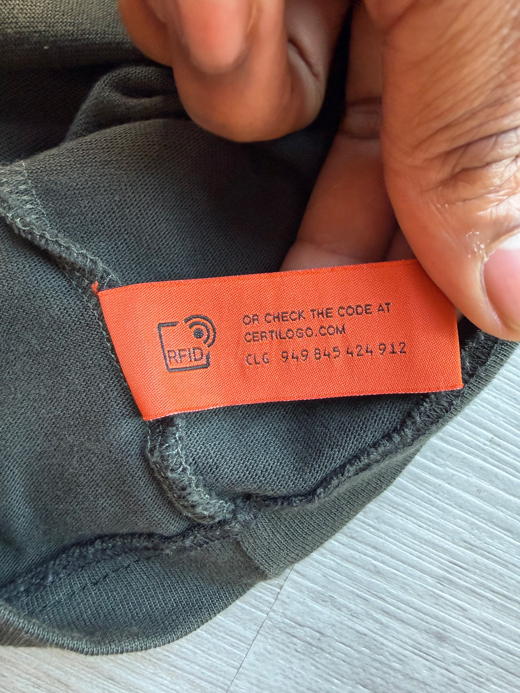 Heron Preston censored t-shirt