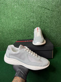 Prada Patent leather and technical fabric Prada America's
Cup-GREY