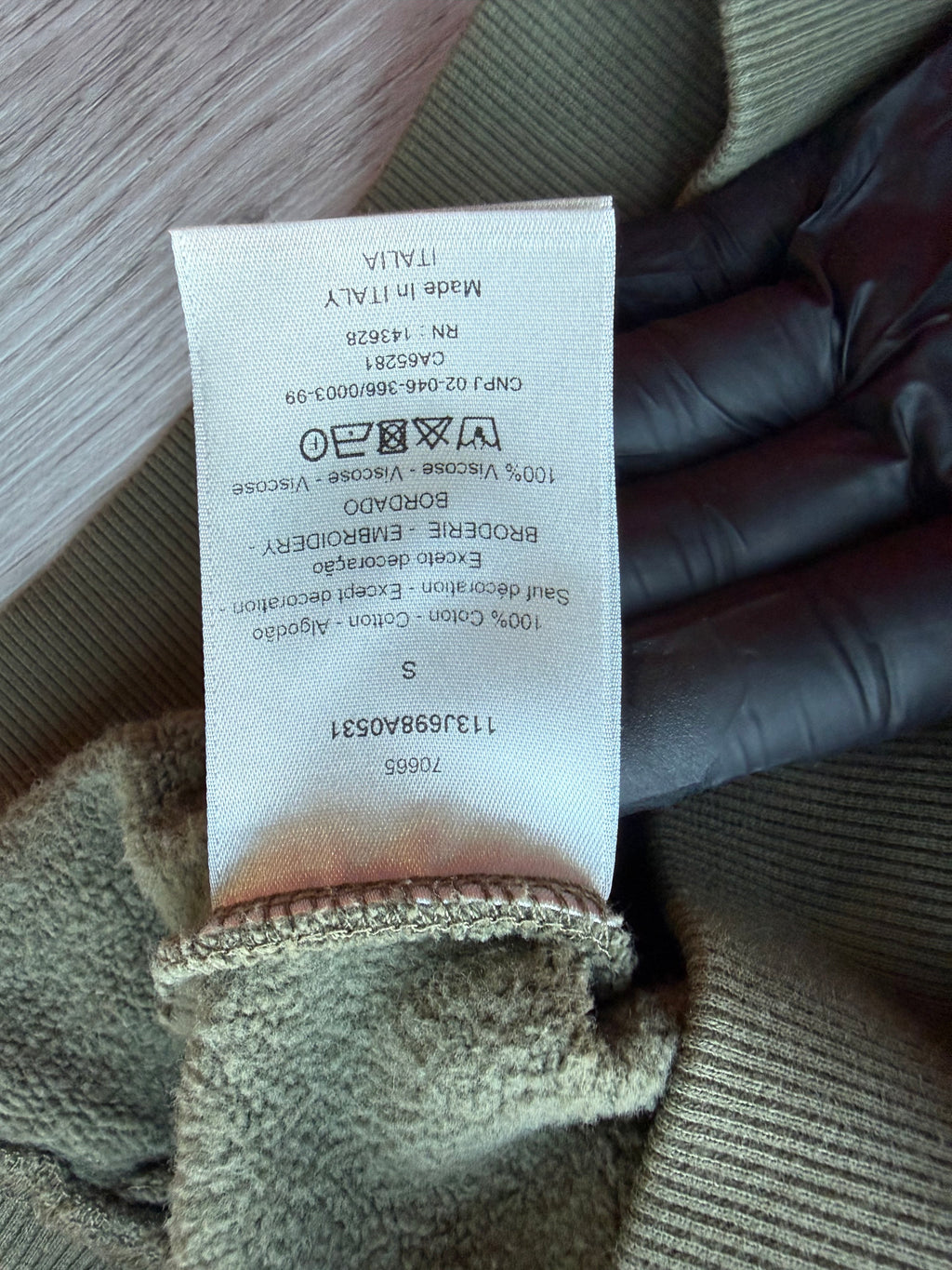 CHRISTIAN DIOR CD ICON HOODIE