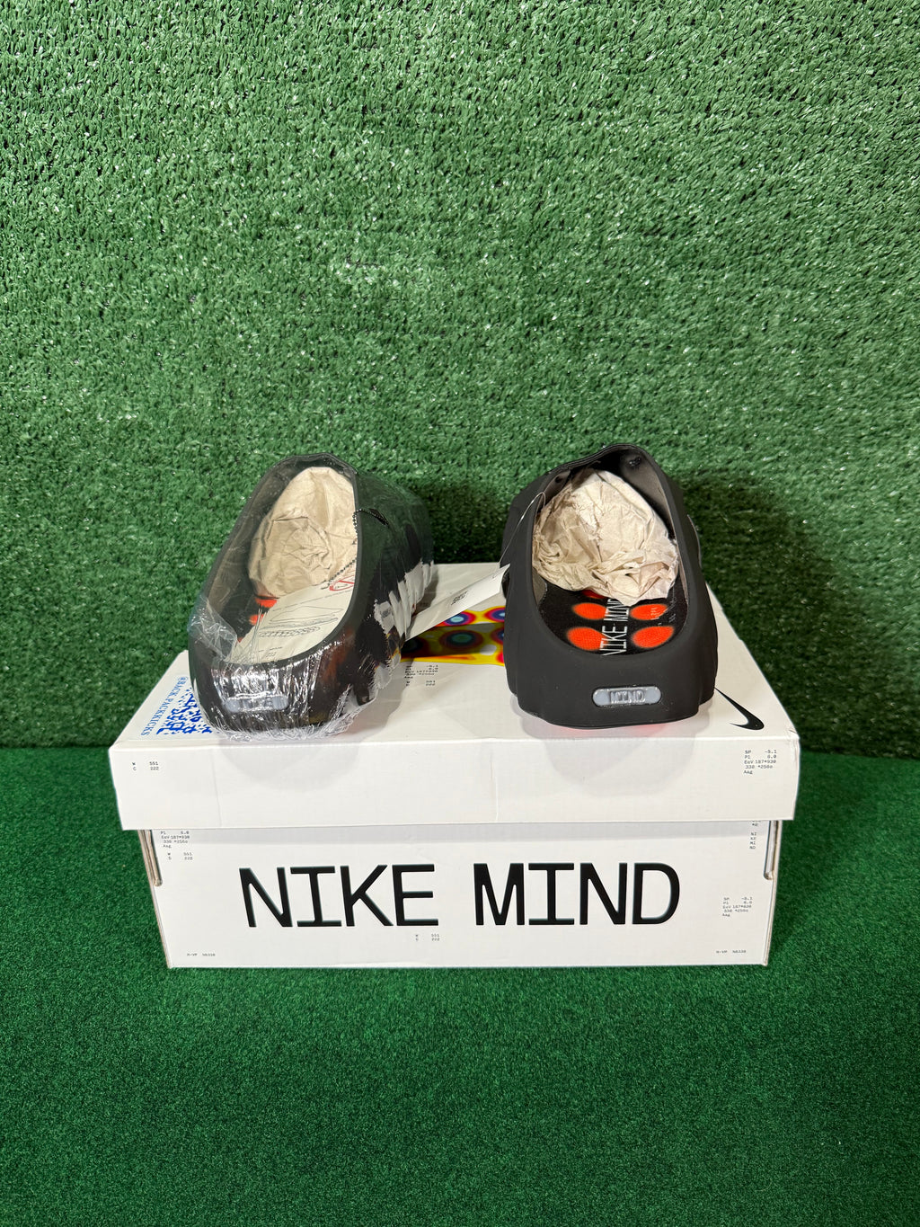NIKE MIND 001 SLIDE BLACK CHROME