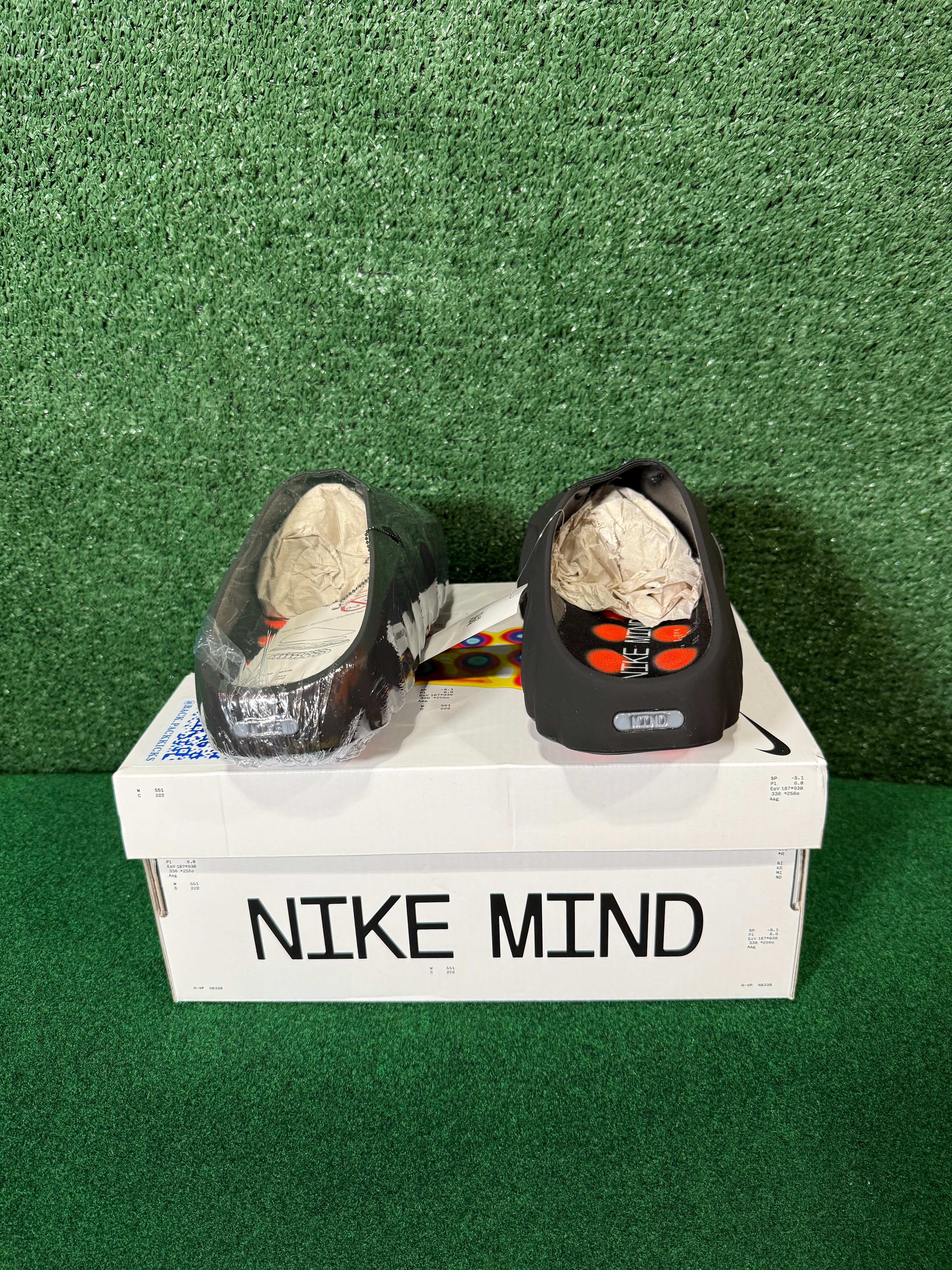 NIKE MIND 001 SLIDE BLACK CHROME