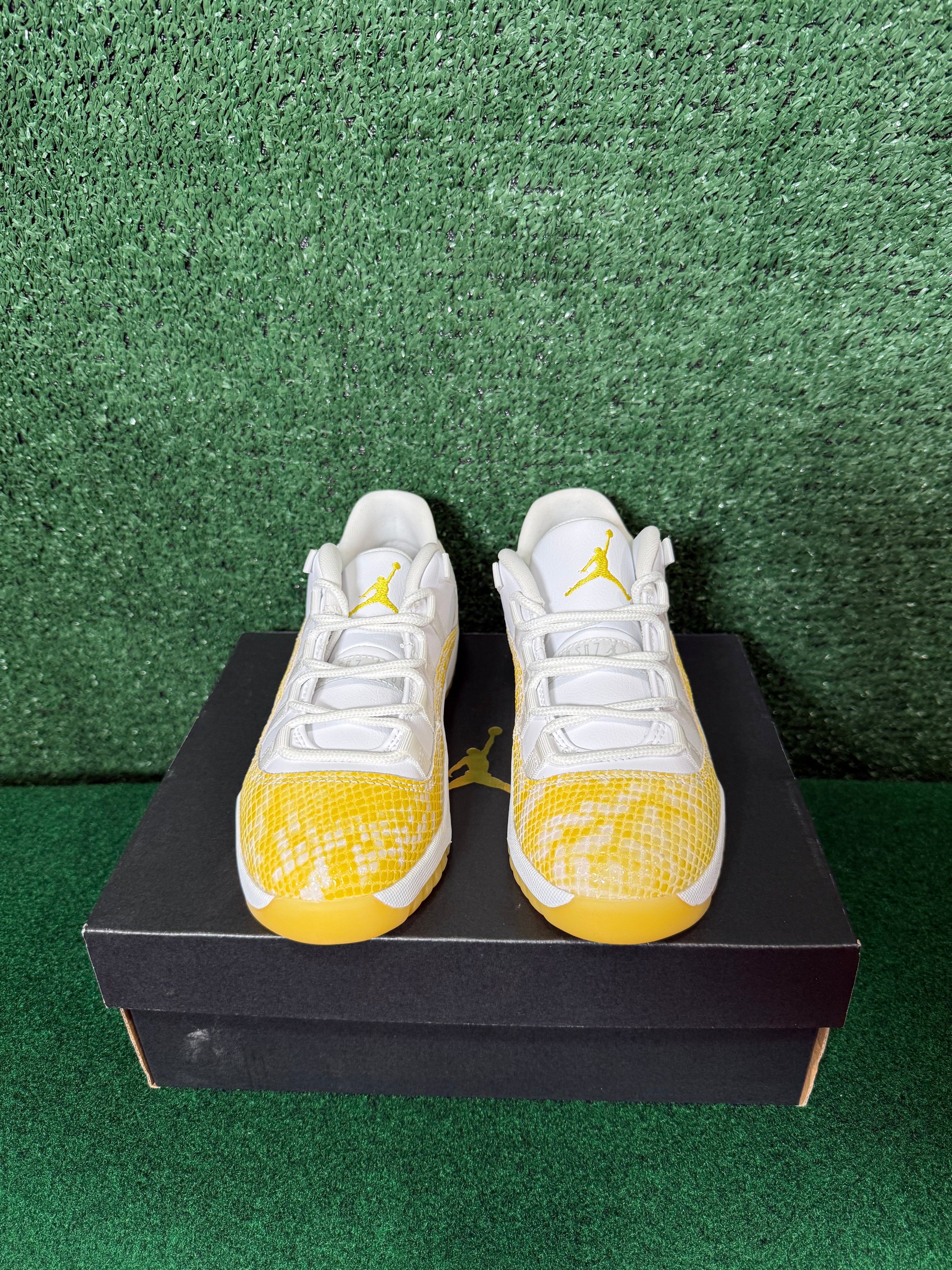 Jordan 11 Retro Low Yellow Snakeskin (Women’s)
