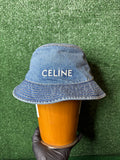 CELINE BOB BRODE BUCKET HAT ‘TRAIL WASH’