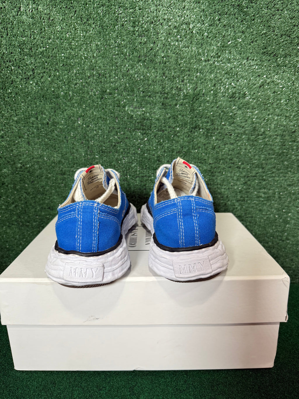 Maison Mihara Yasuhiro Peterson OG SOLE Canvas Low CL Blue