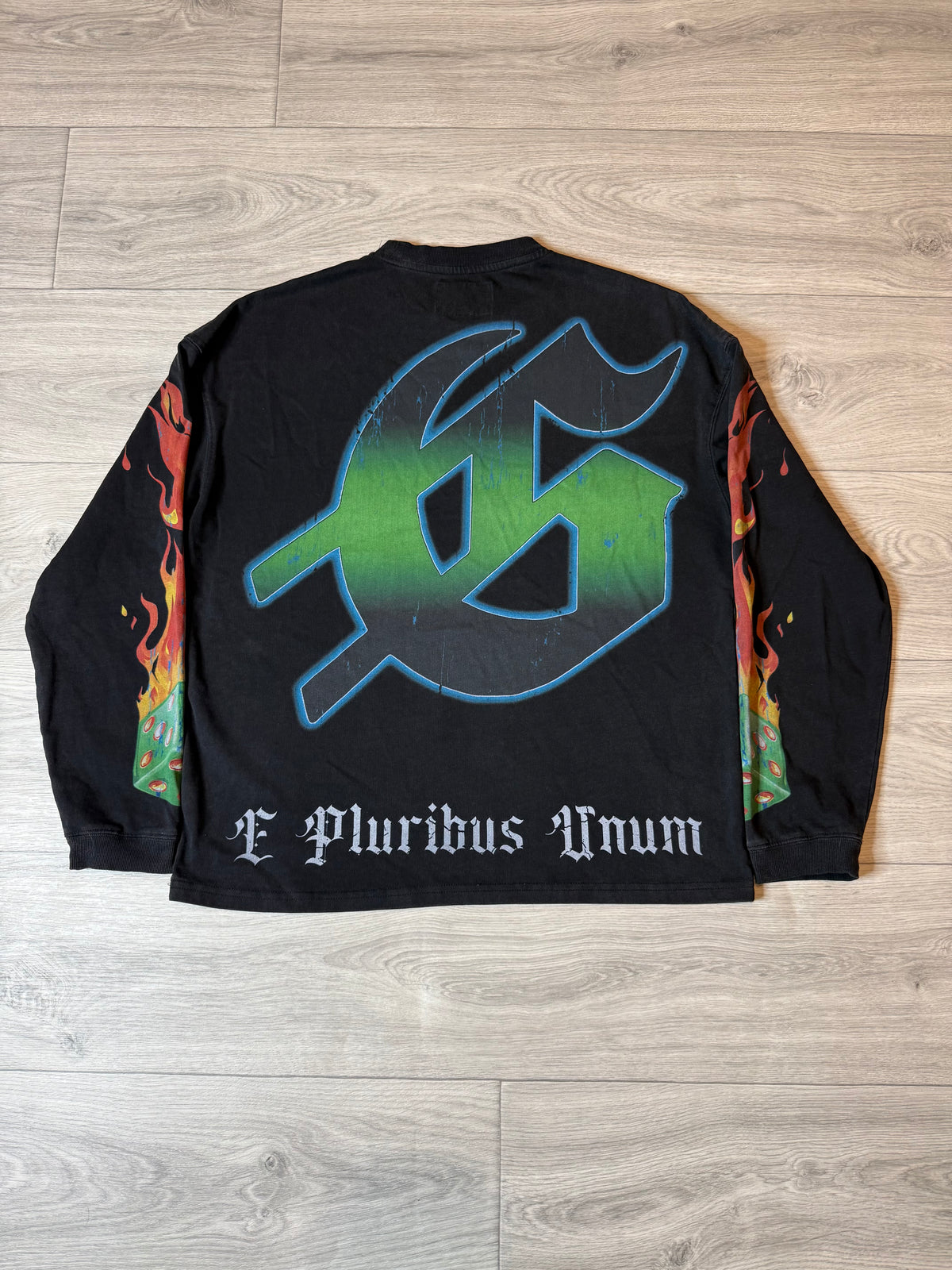 Godspeed “life’s a gamble long sleeve tee”