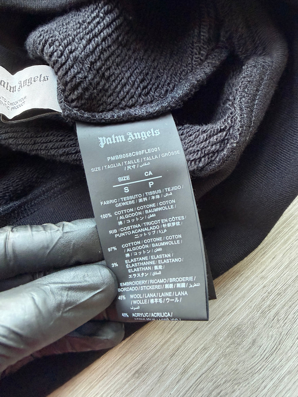 Palm angels kill the bear popover hoodie