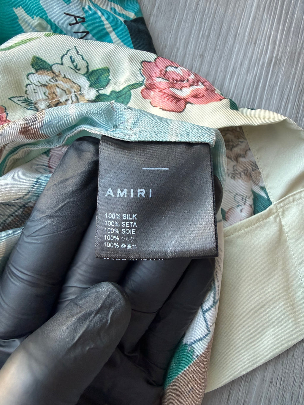 Amiri Hawaiian bowling shirt ‘multicolor’