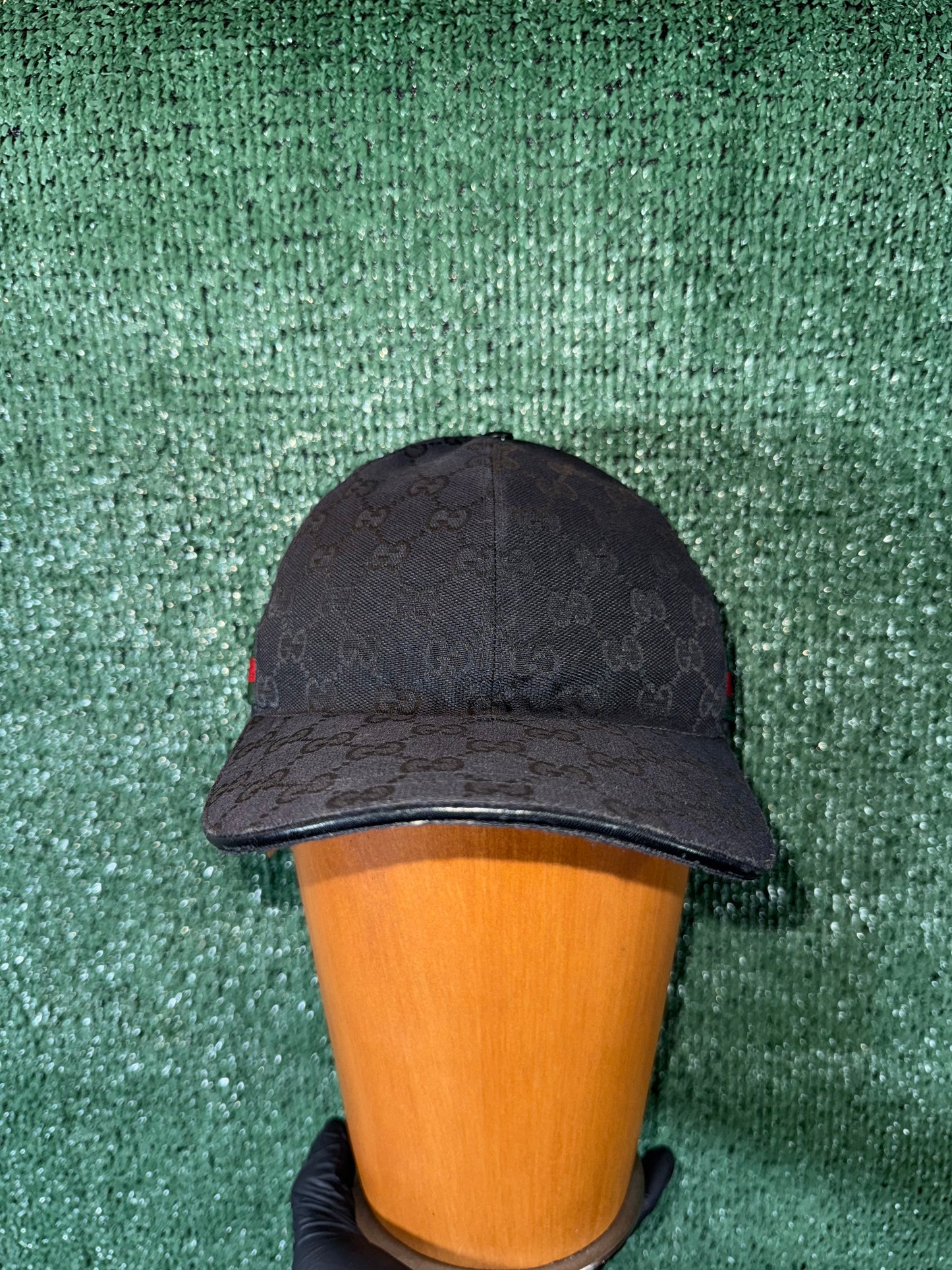 Gucci Small GG Monogram Hat Preowned