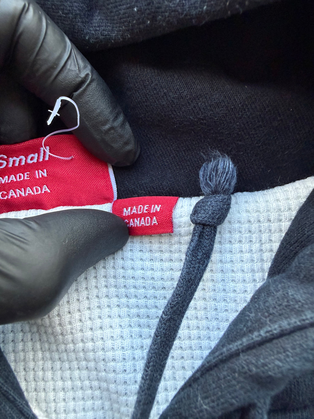 Supreme arc thermal zip-up hooded sweatshirt