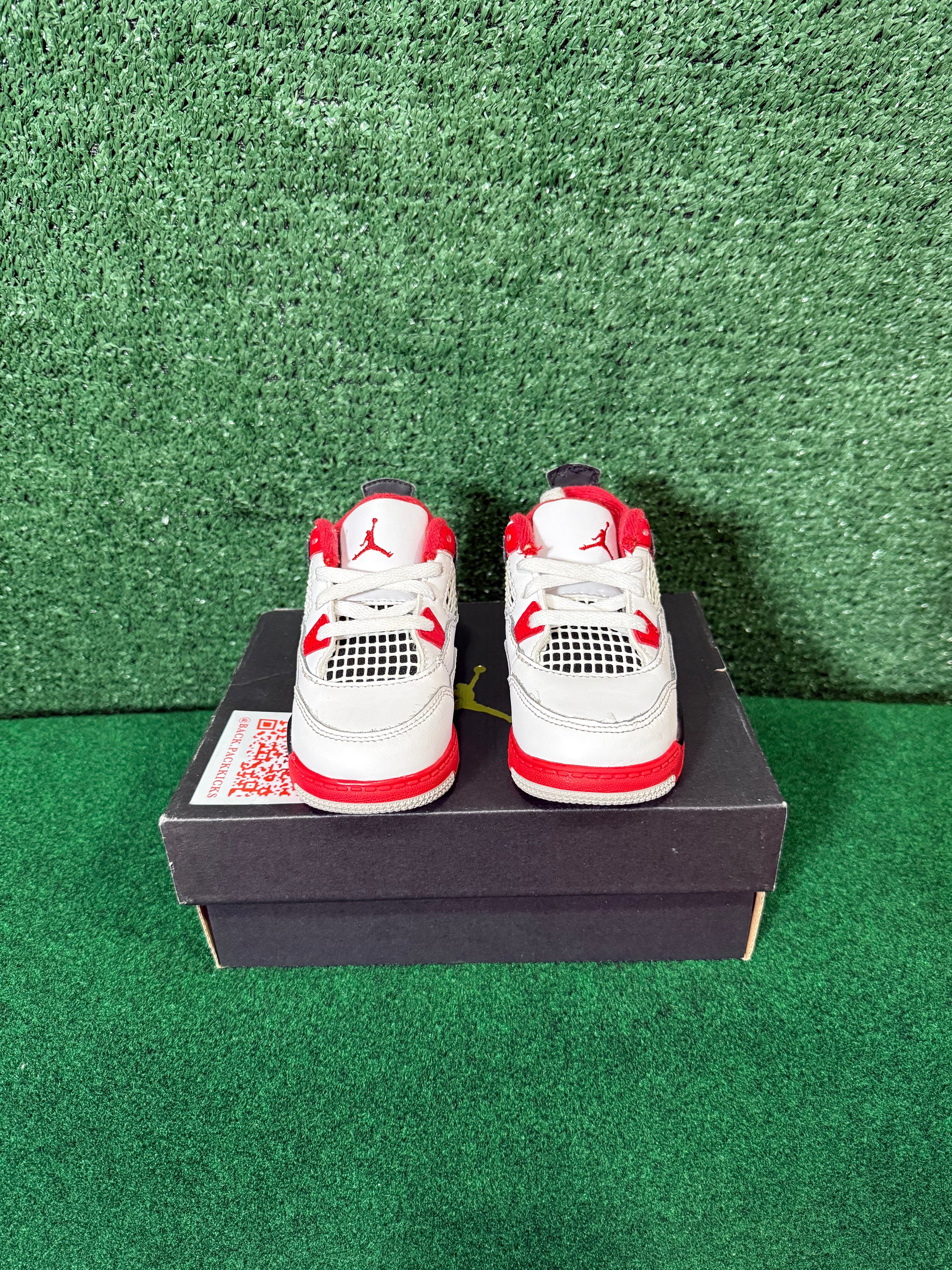 JORDAN 4 RETRO FIRE RED (2020) (TD)