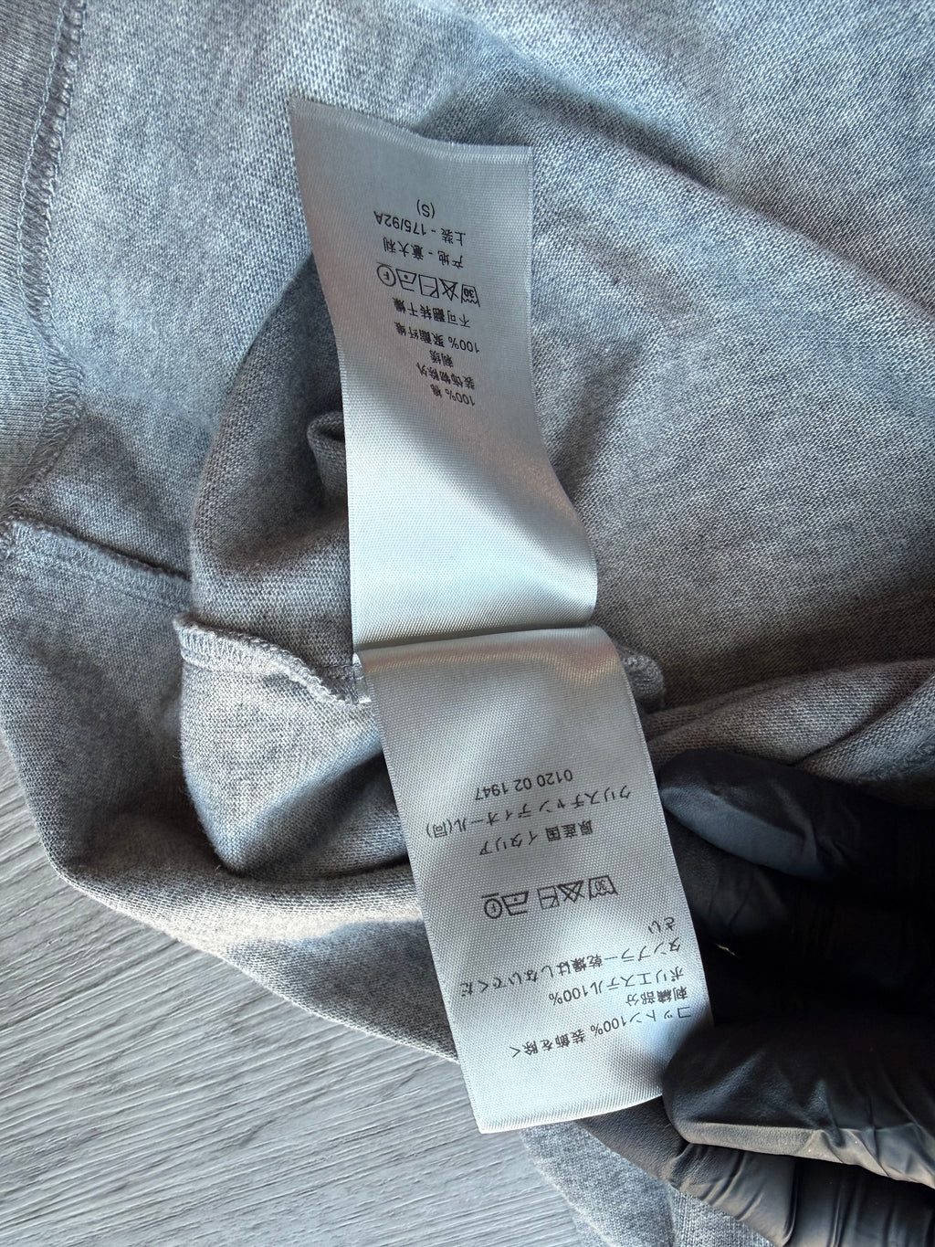 Heather grey Dior t-shirt pink cd logo