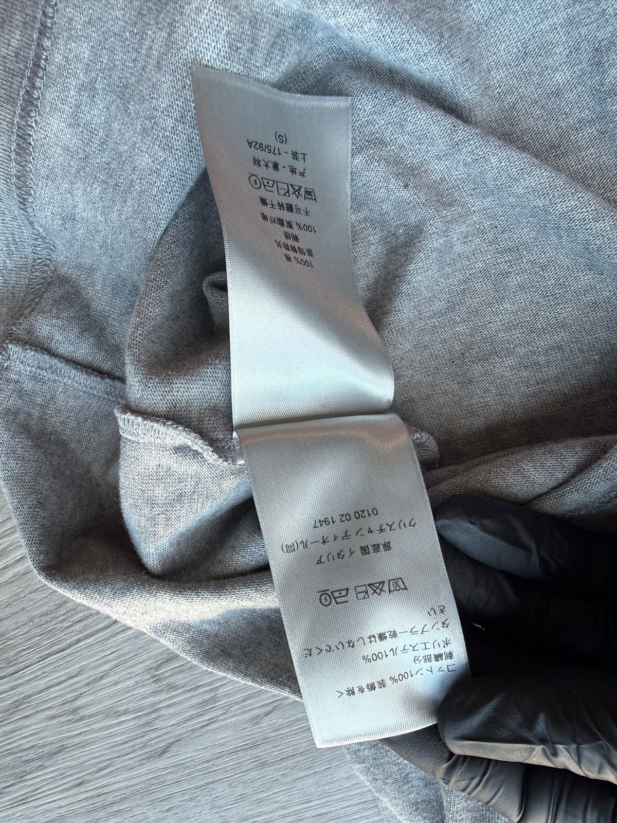 Heather grey Dior t-shirt pink cd logo