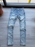 Amiri denim jeans/ Amiri embroidered