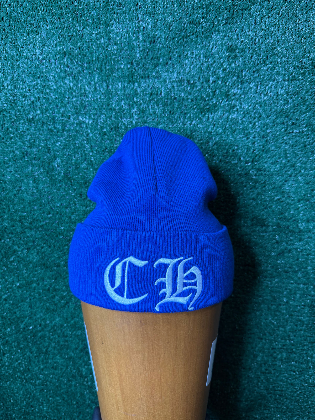 Chrome hearts watch beanie ‘blue’