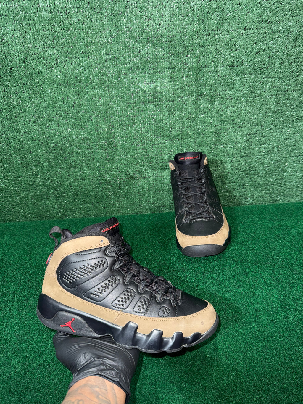 JORDAN 9 RETRO OLIVE (2024)
