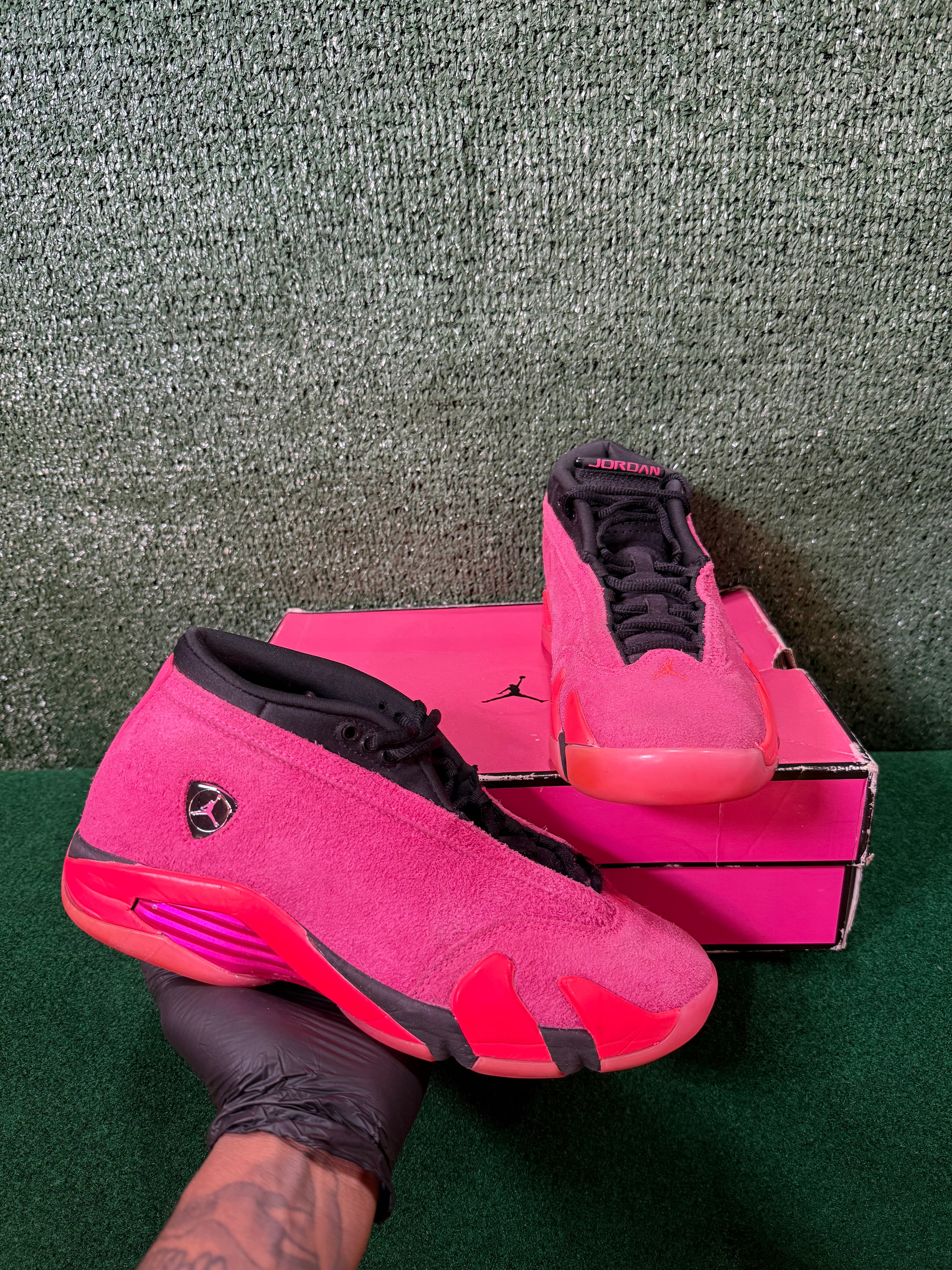 Jordan 14 Retro Low Shocking Pink (Women’s)