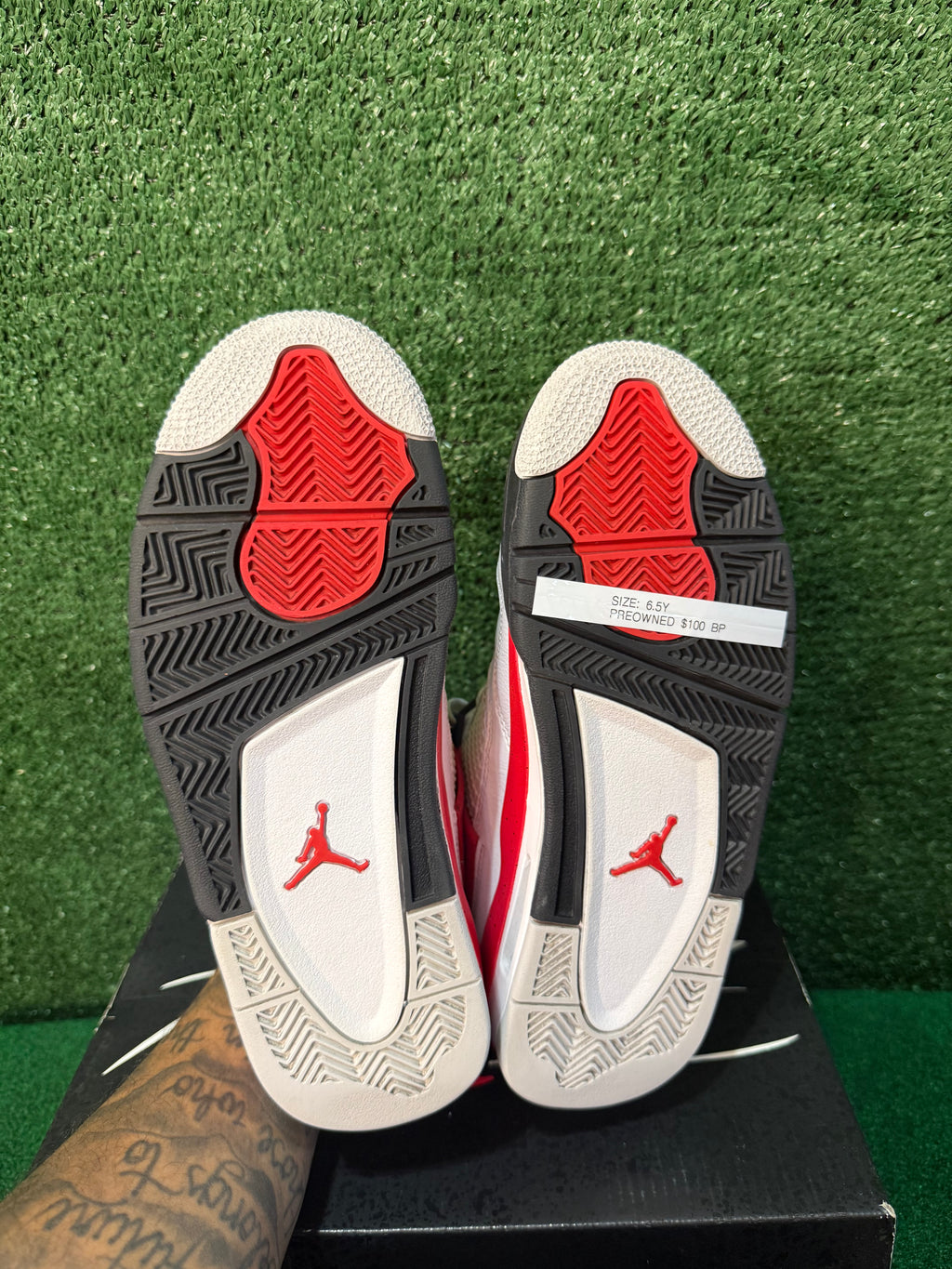 JORDAN 4 RETRO ‘RED CEMENT’