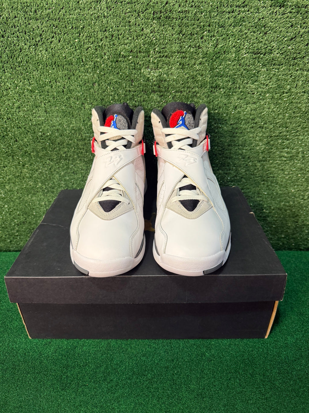 JORDAN 8 RETRO WHITE TRUE RED (2025)