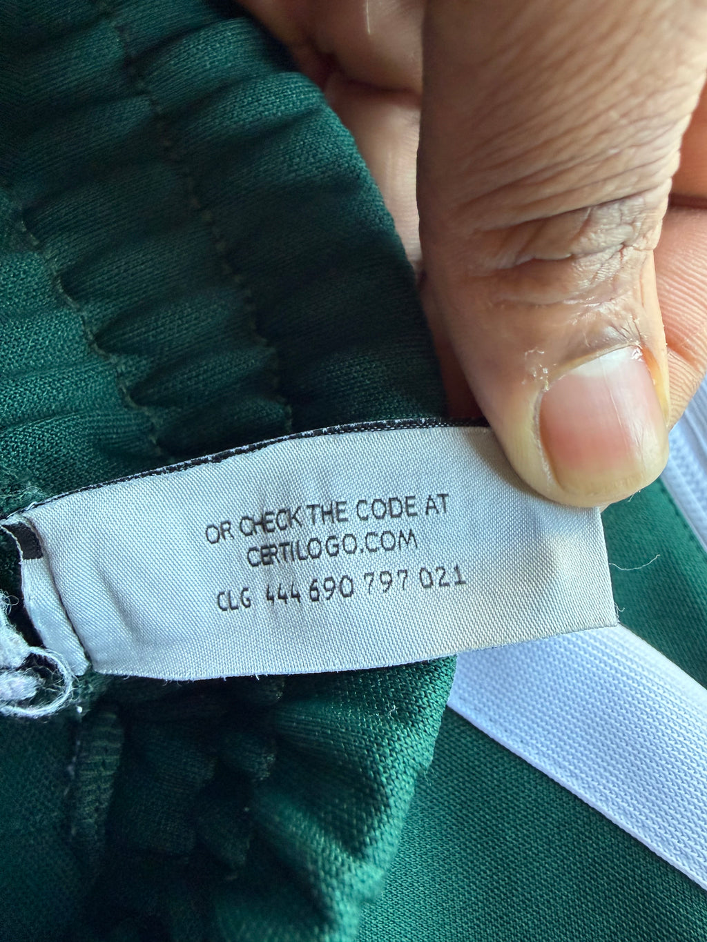 Palm angels classic track pants ‘forest green’