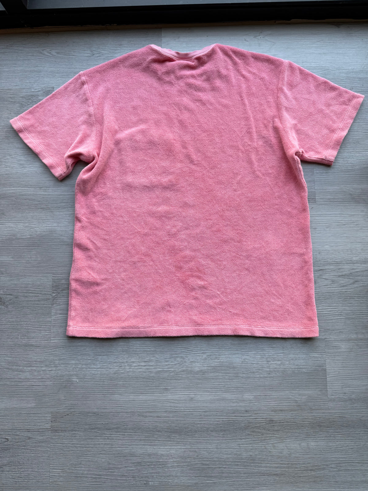 Dior towel t-shirt/cotton terry pink fit