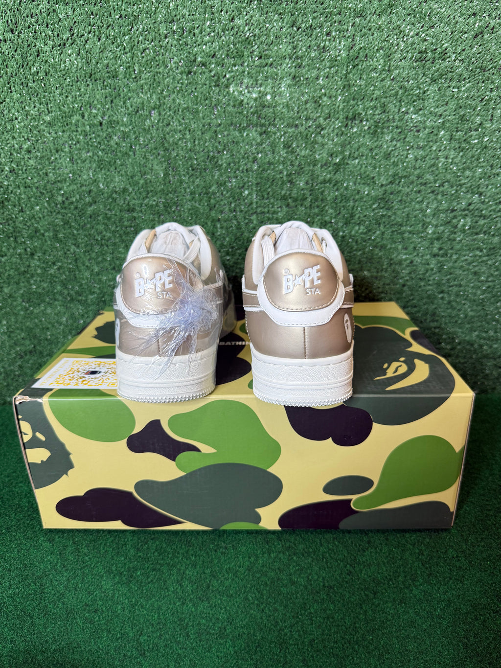A bathing ape Bape sta #4 beige