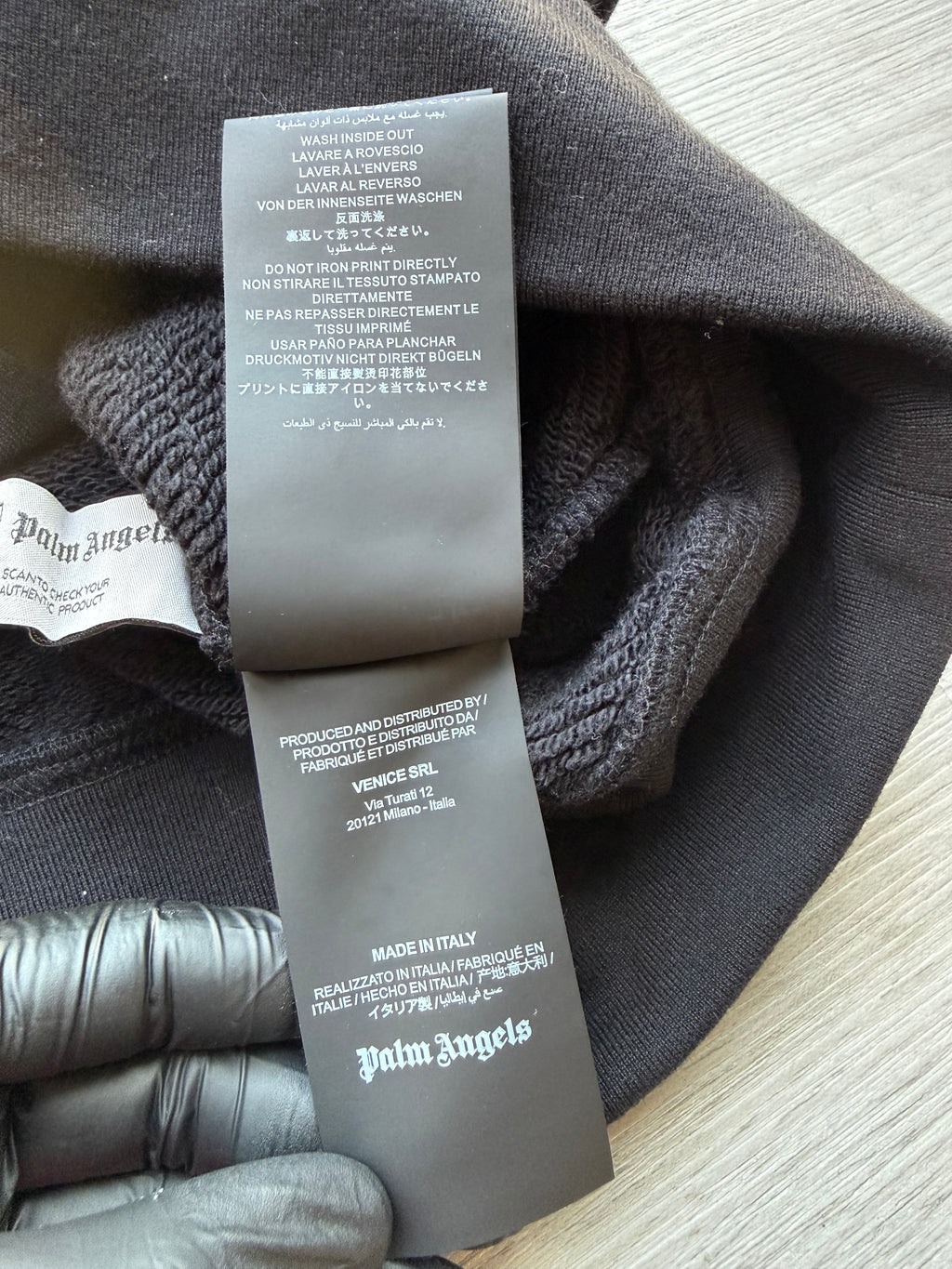 Palm angels kill the bear popover hoodie