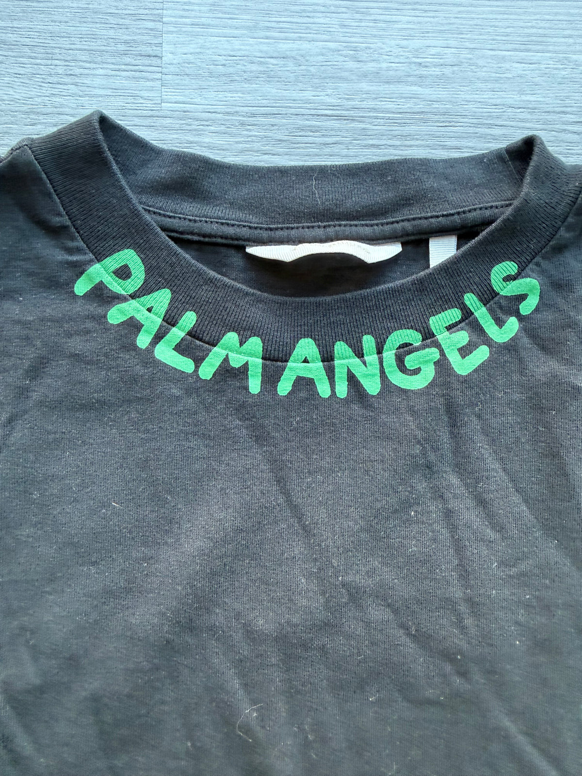 Kids Palm angels seasonal logo tee