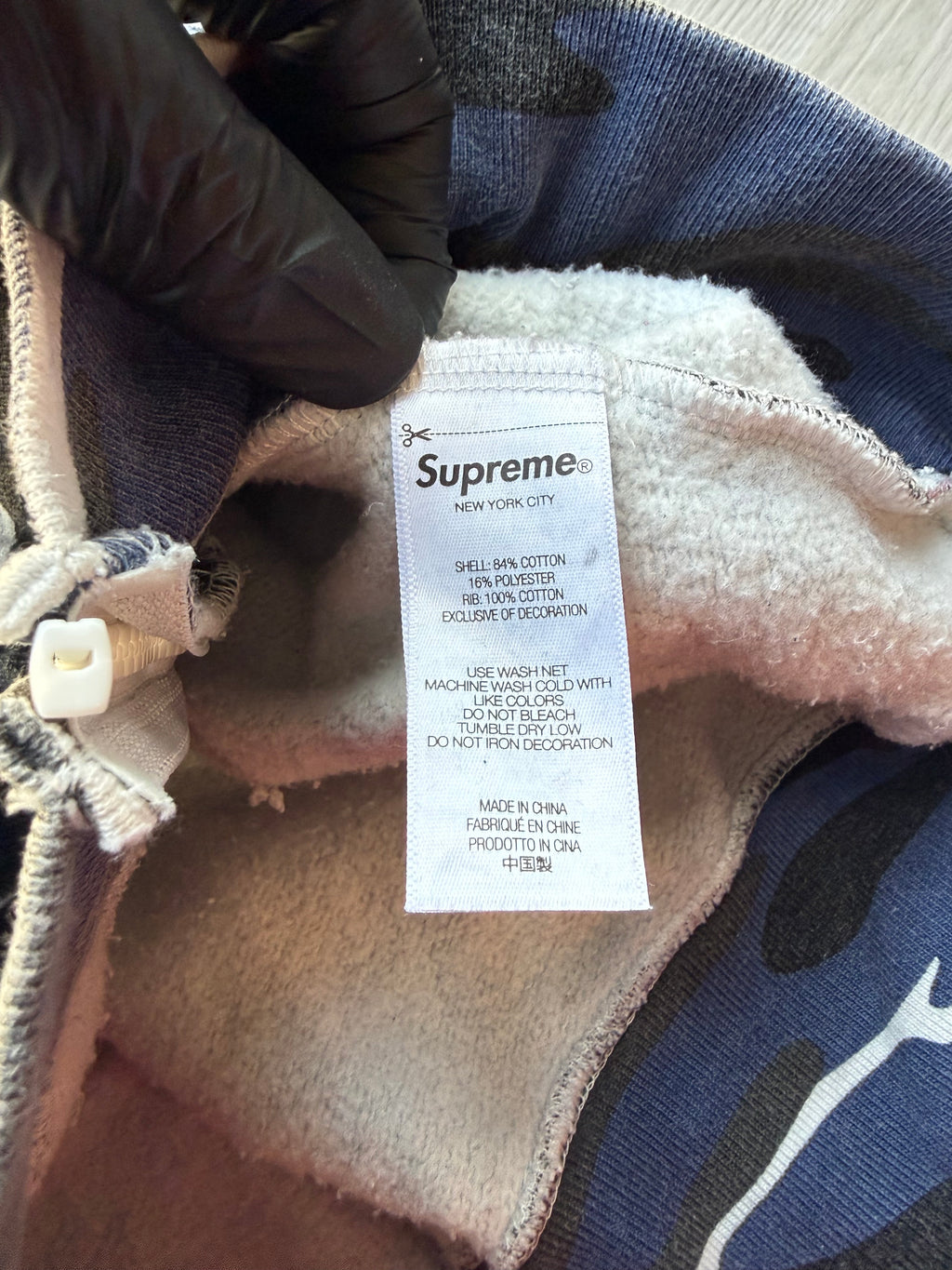 Supreme Performance Zip Up Hooded Sweatshirt