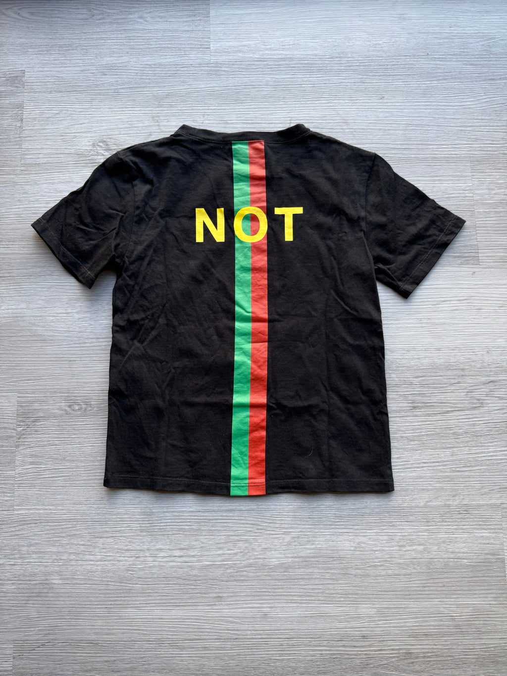 Gucci fake/not print oversize tshirt/kids