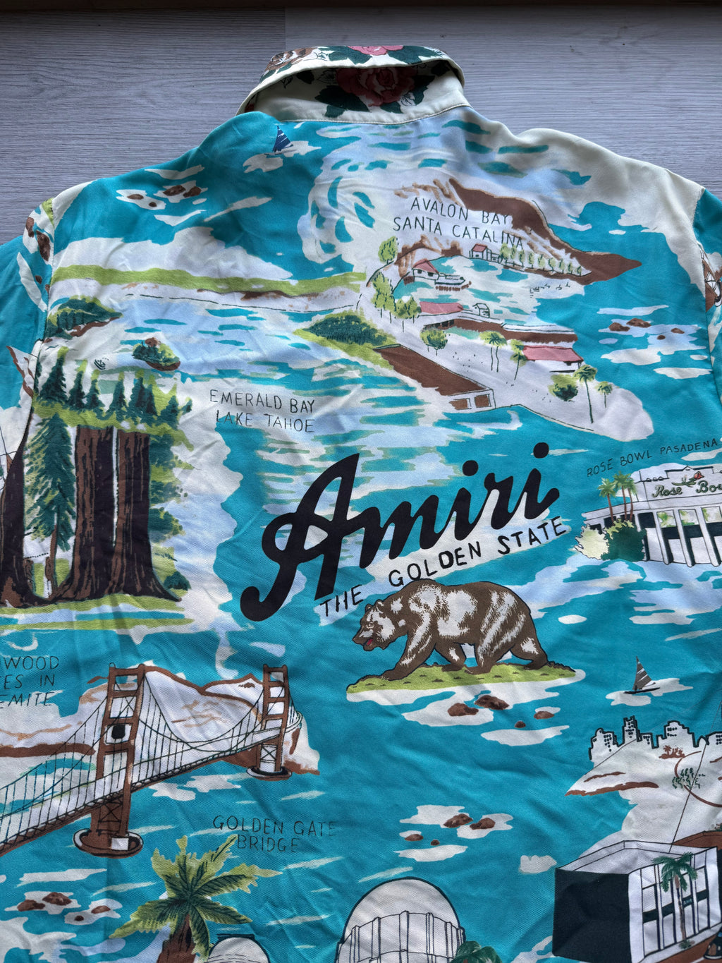 Amiri Hawaiian bowling shirt ‘multicolor’