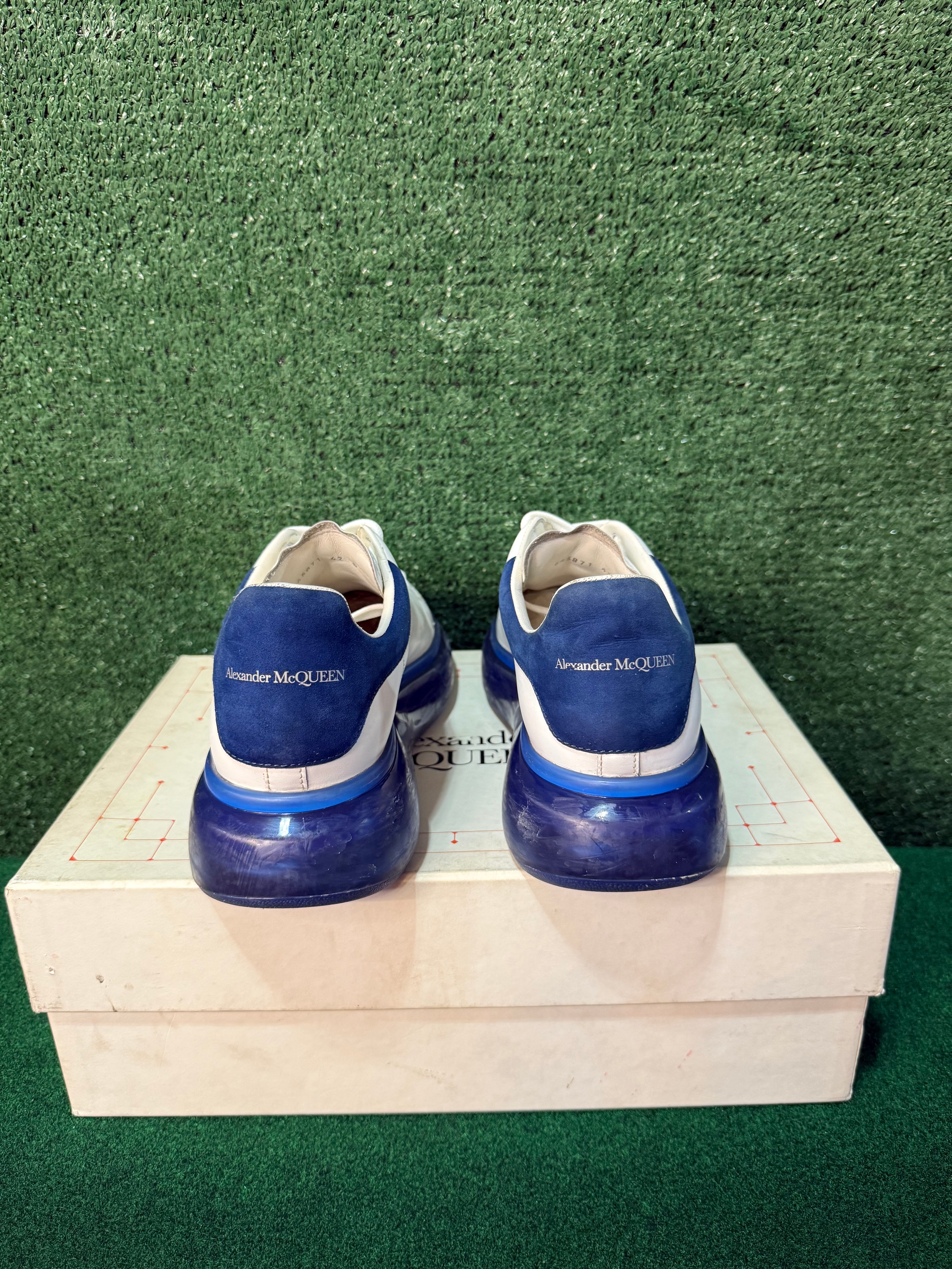 ALEXANDER MCQUEEN OVERSIZED SNEAKER ‘WHITE BLUE’
