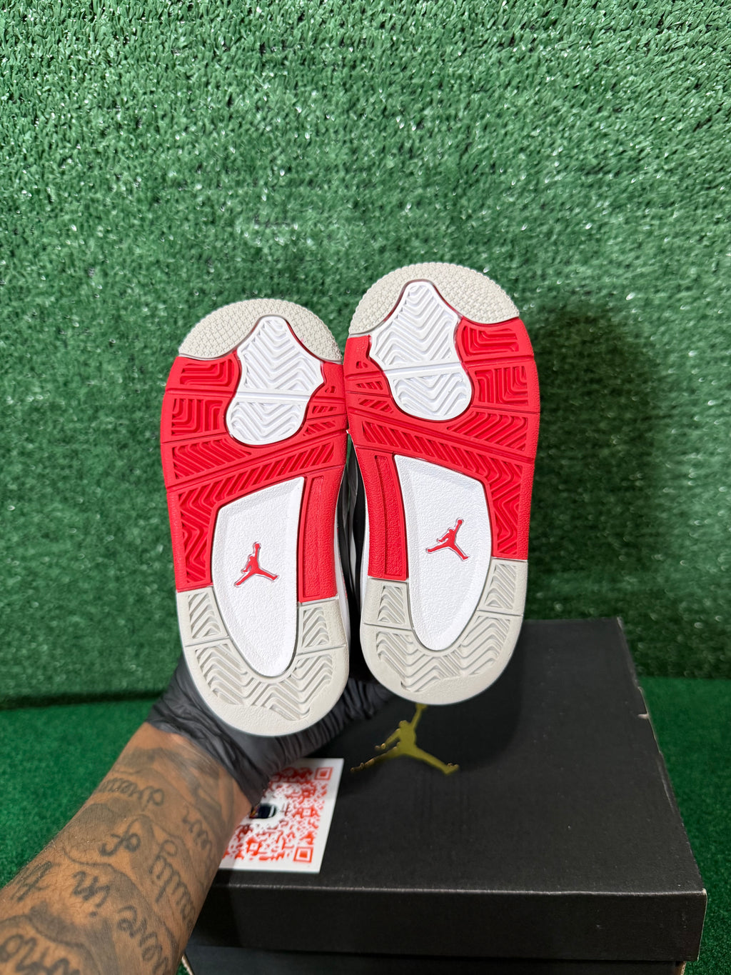 JORDAN 4 RETRO FIRE RED (2020) (TD)