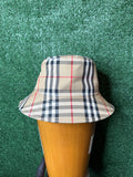 Burberry kids vintage check cotton bucket hat