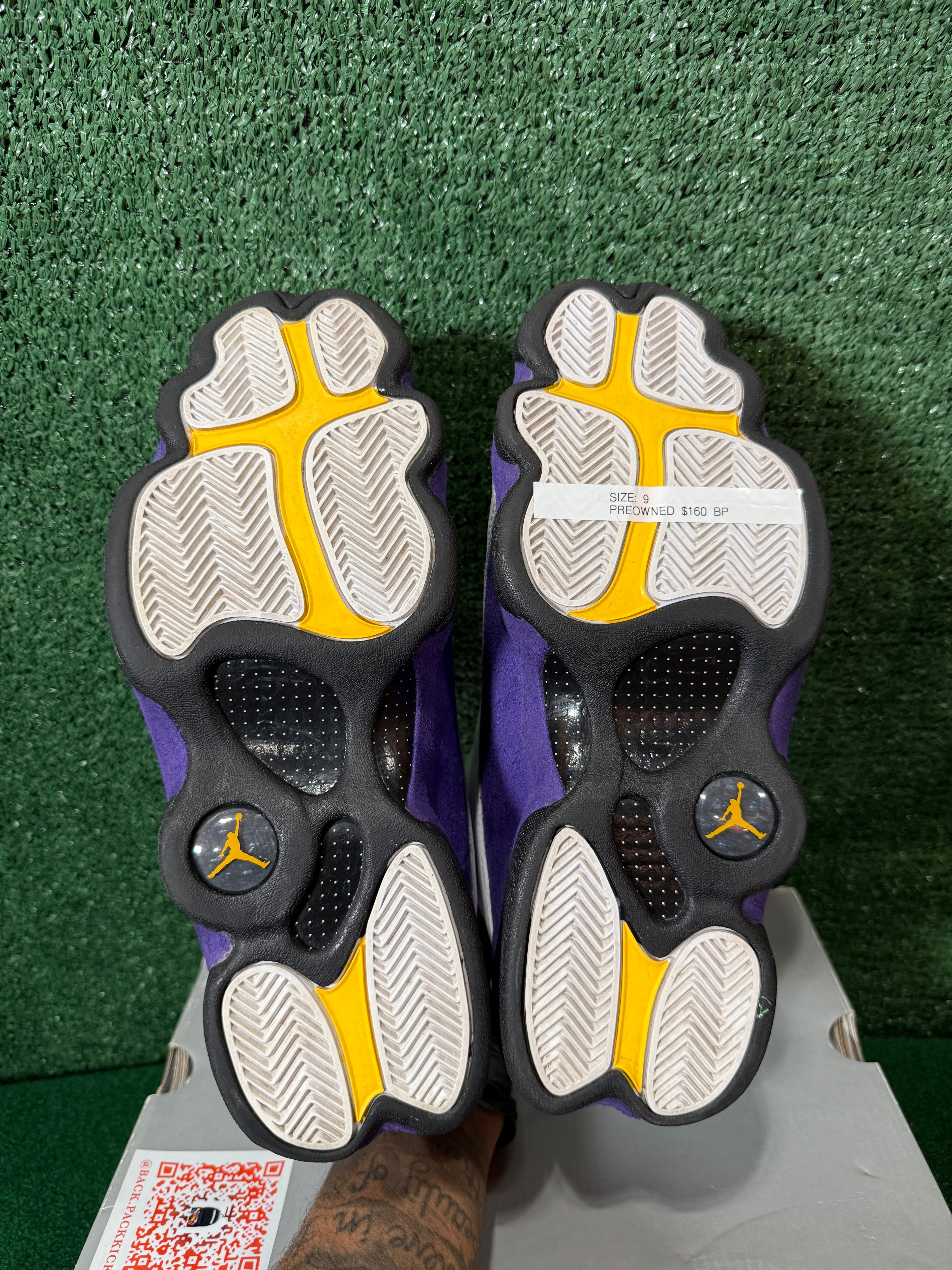 JORDAN 13 RETRO LAKERS