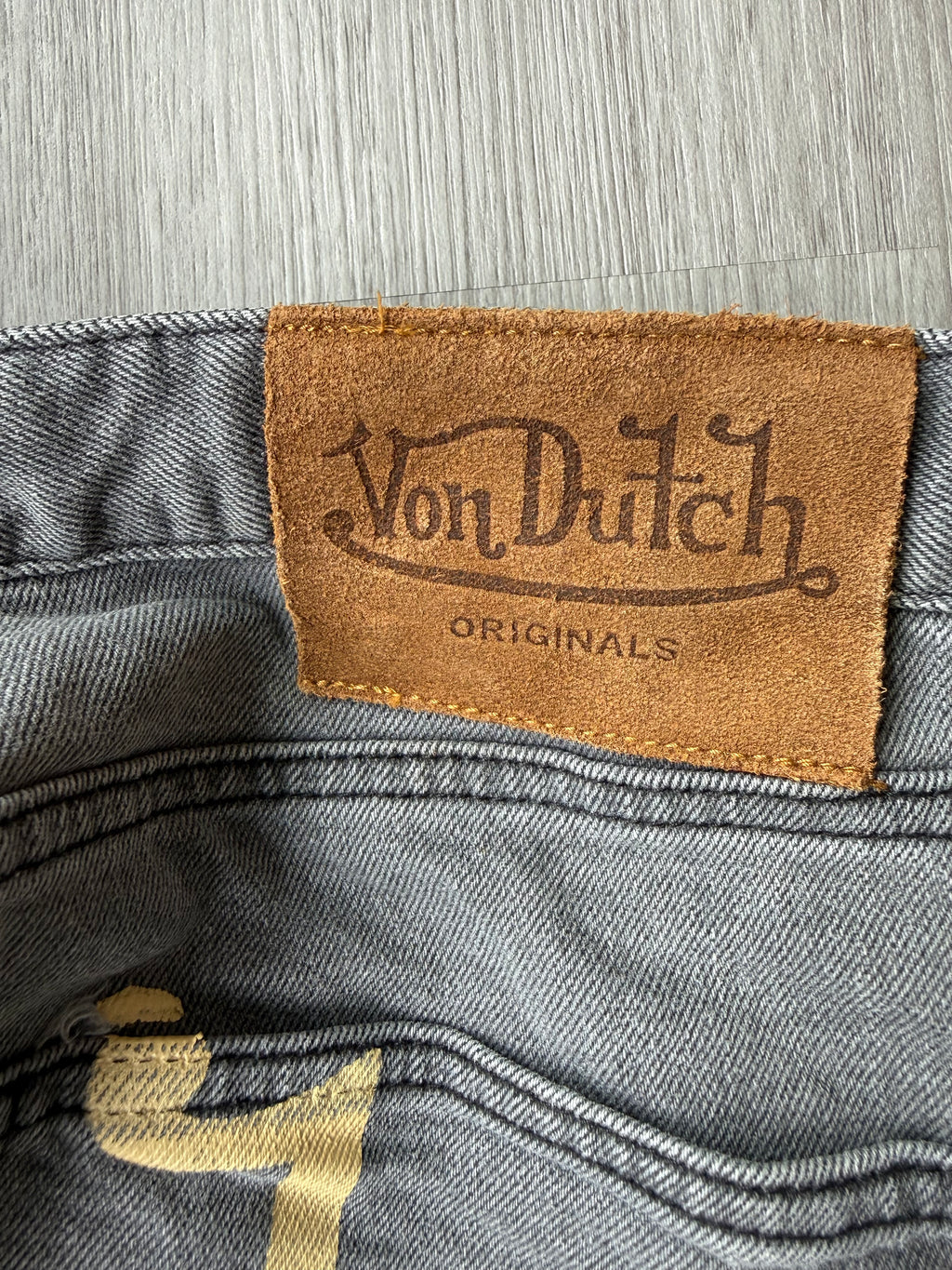 Von Dutch baggy straight carpenter cargo hunter pants