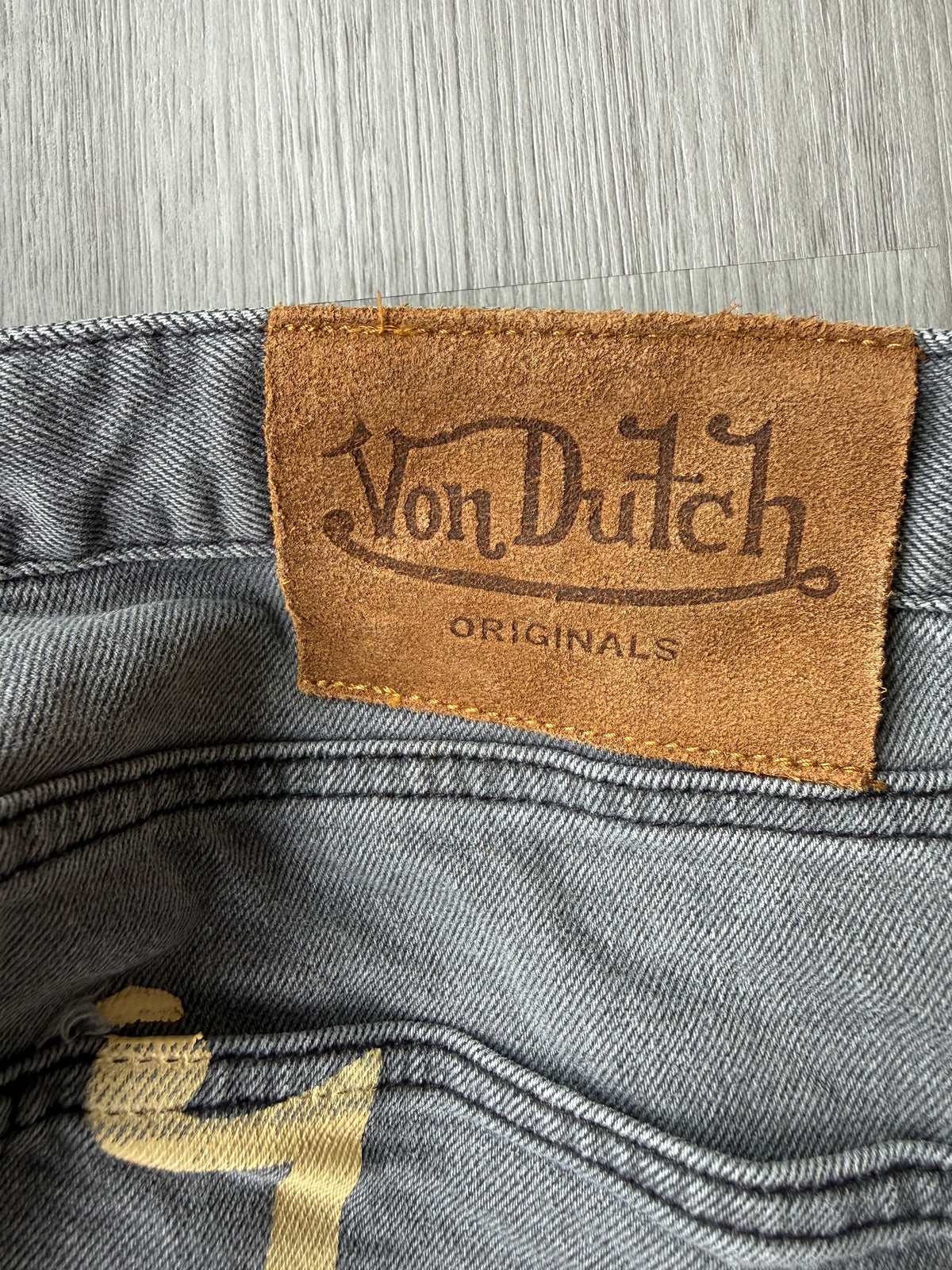 Von Dutch baggy straight carpenter cargo hunter pants