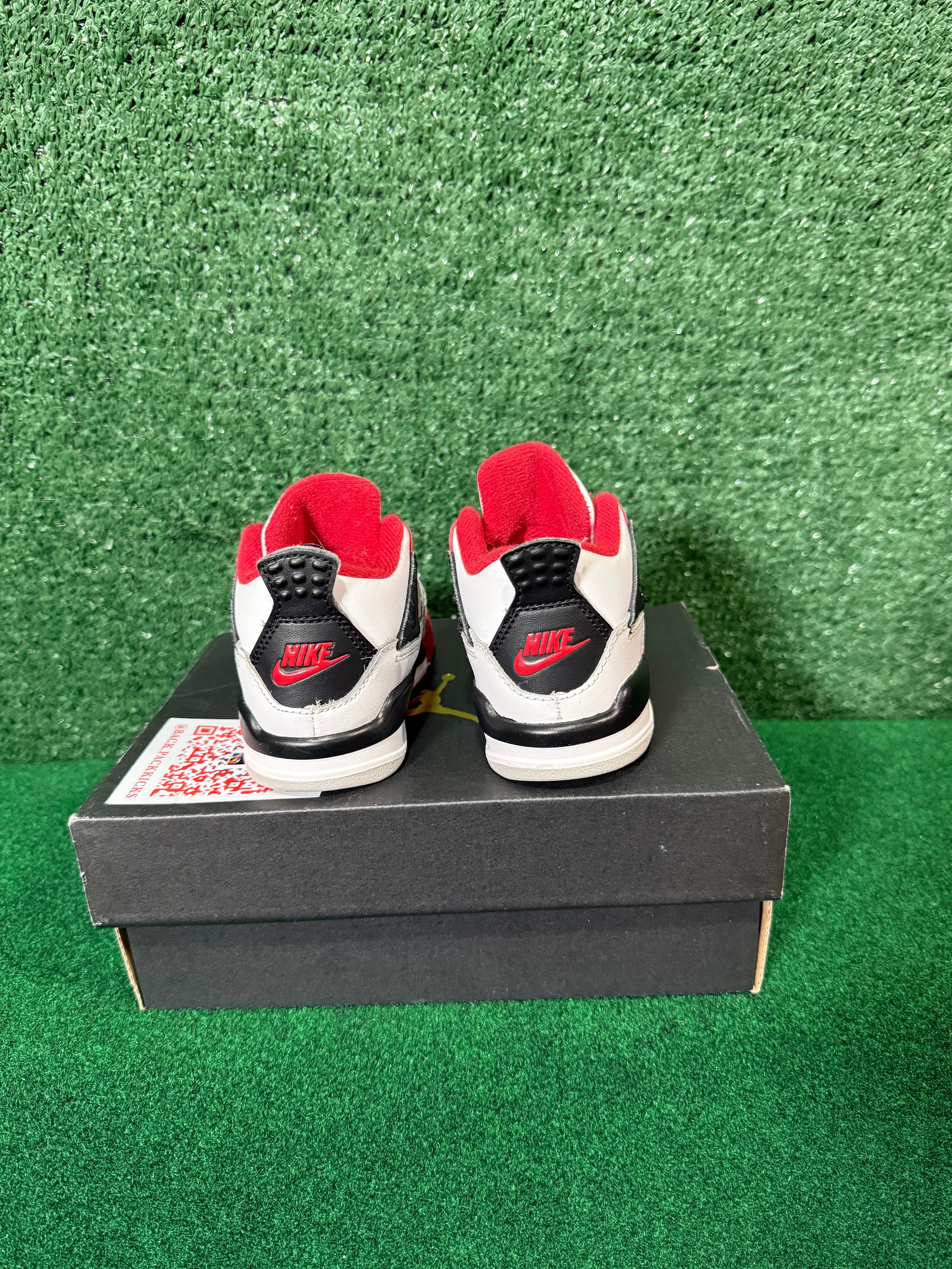 JORDAN 4 RETRO FIRE RED (2020) (TD)